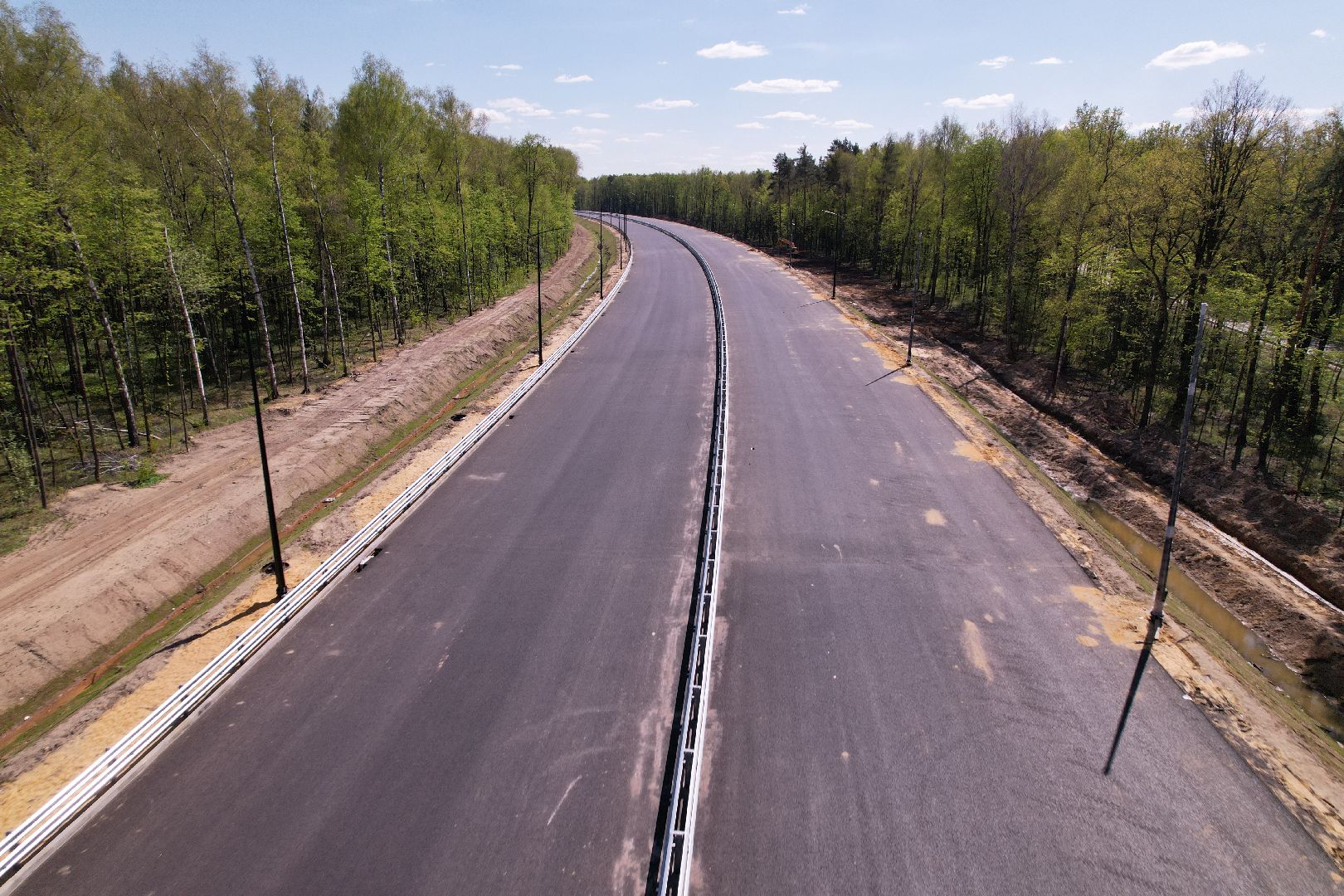 видео с коптера, юла, дороги подмосковья,