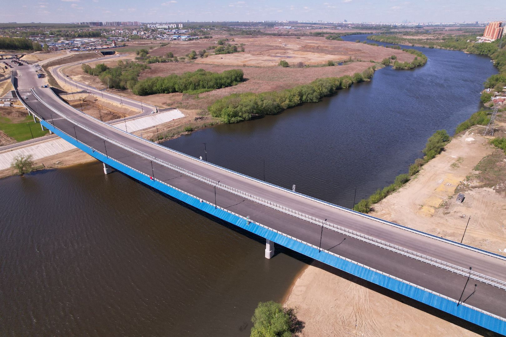 видео с коптера, юла, дороги подмосковья,