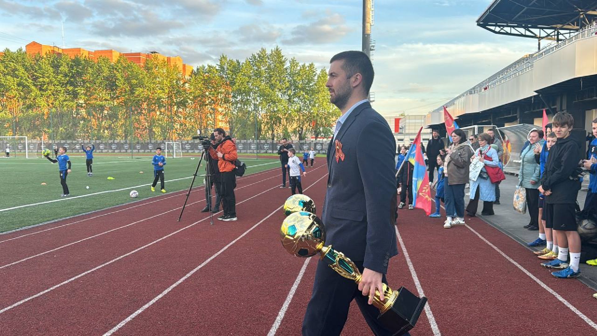 дивизия дзержинского, товарищеский матч, 80 - летие победы,