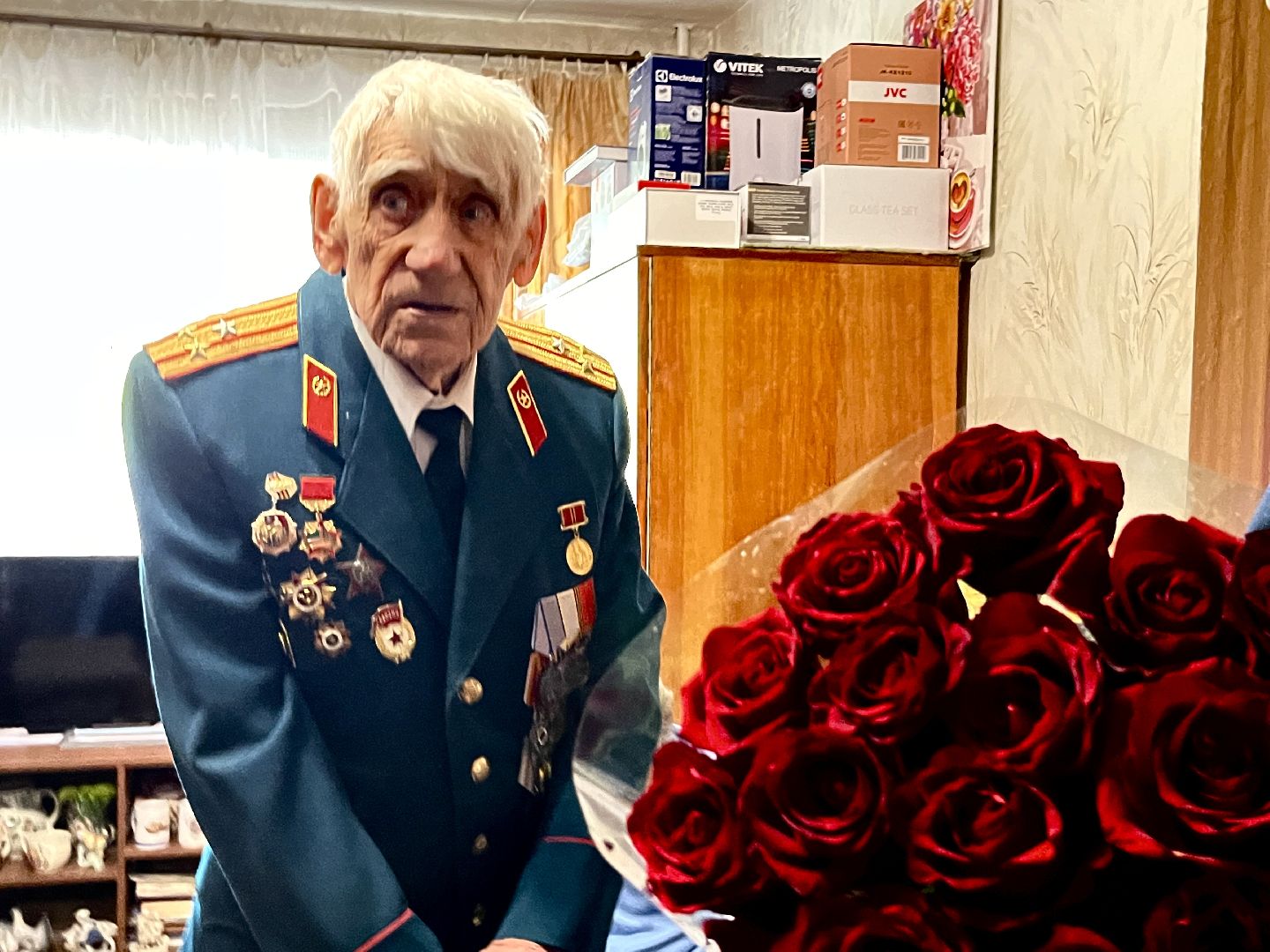 наро-фоминский городской округ, калининец ветеран, день победы, поздравление ветерана, чтобы помнили,