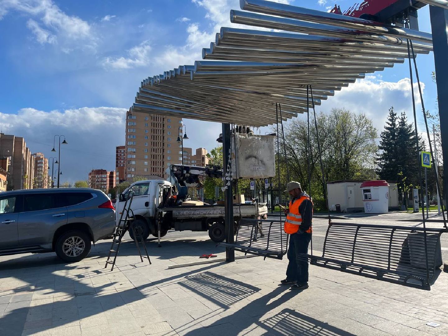 Истра, день победы,  Украшение города, 9 мая,