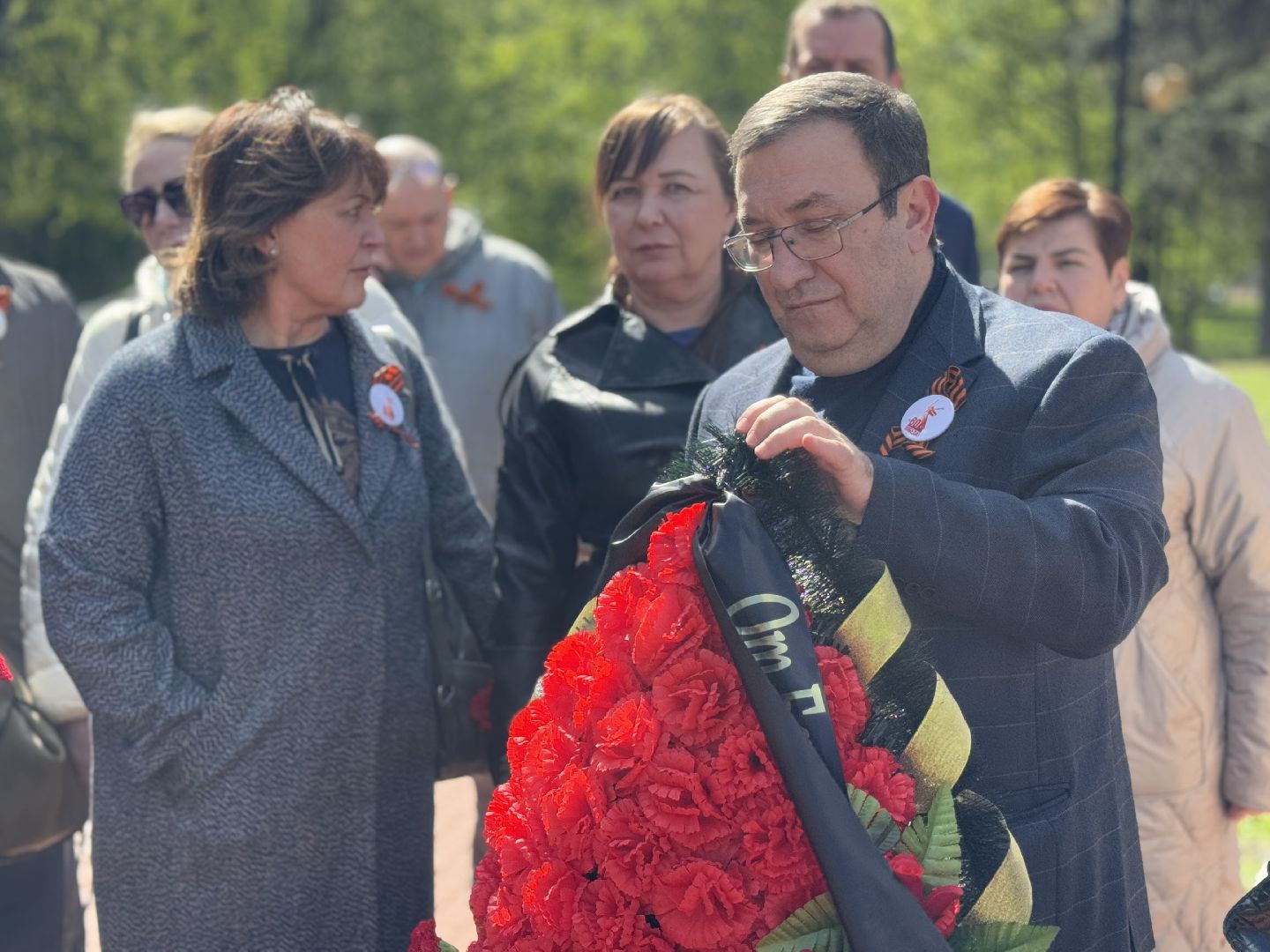балашихинская больница, балашиха, акция памяти, площадь славы, площадь славы балашиха,