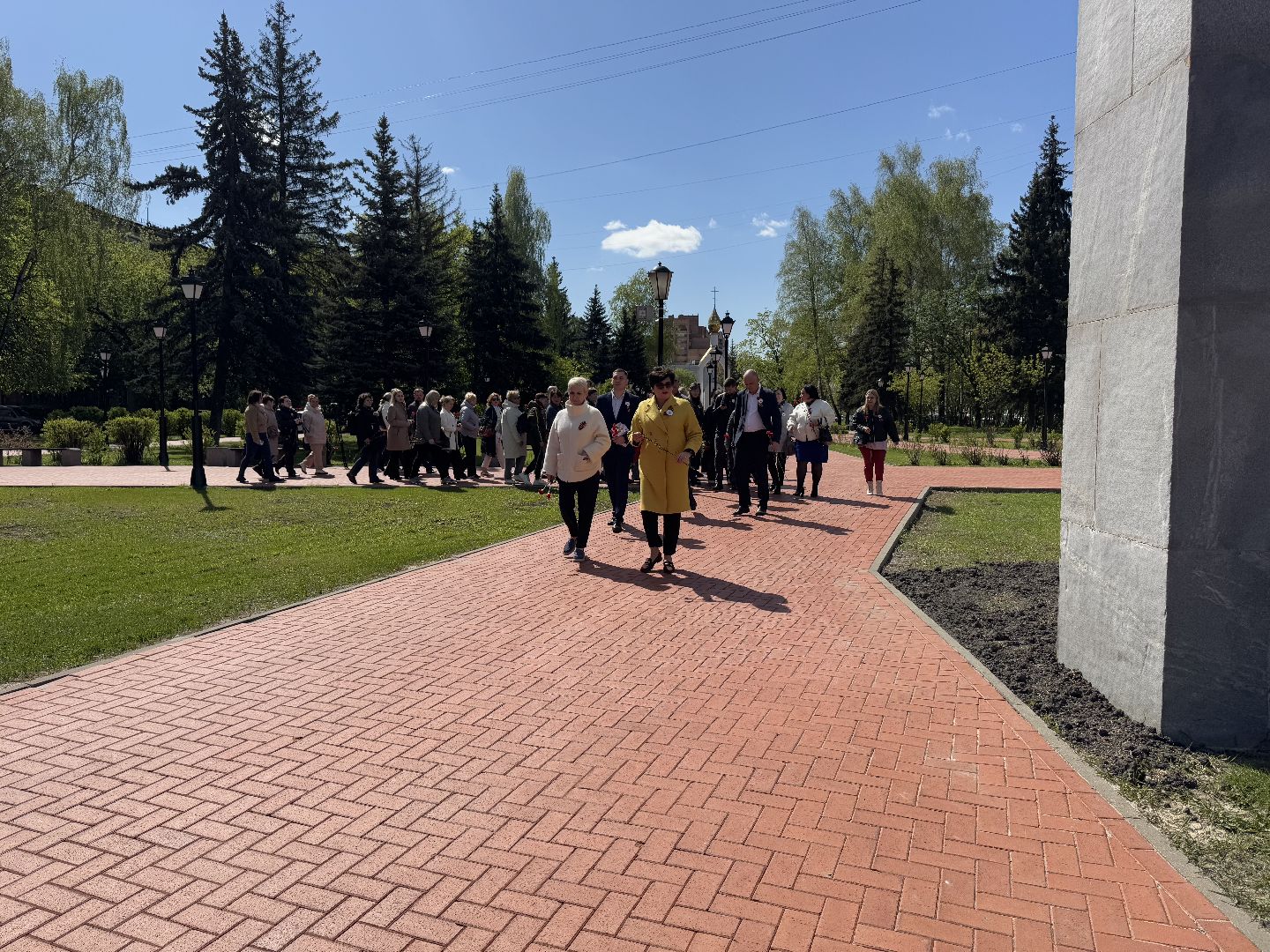 балашихинская больница, балашиха, акция памяти, площадь славы, площадь славы балашиха,