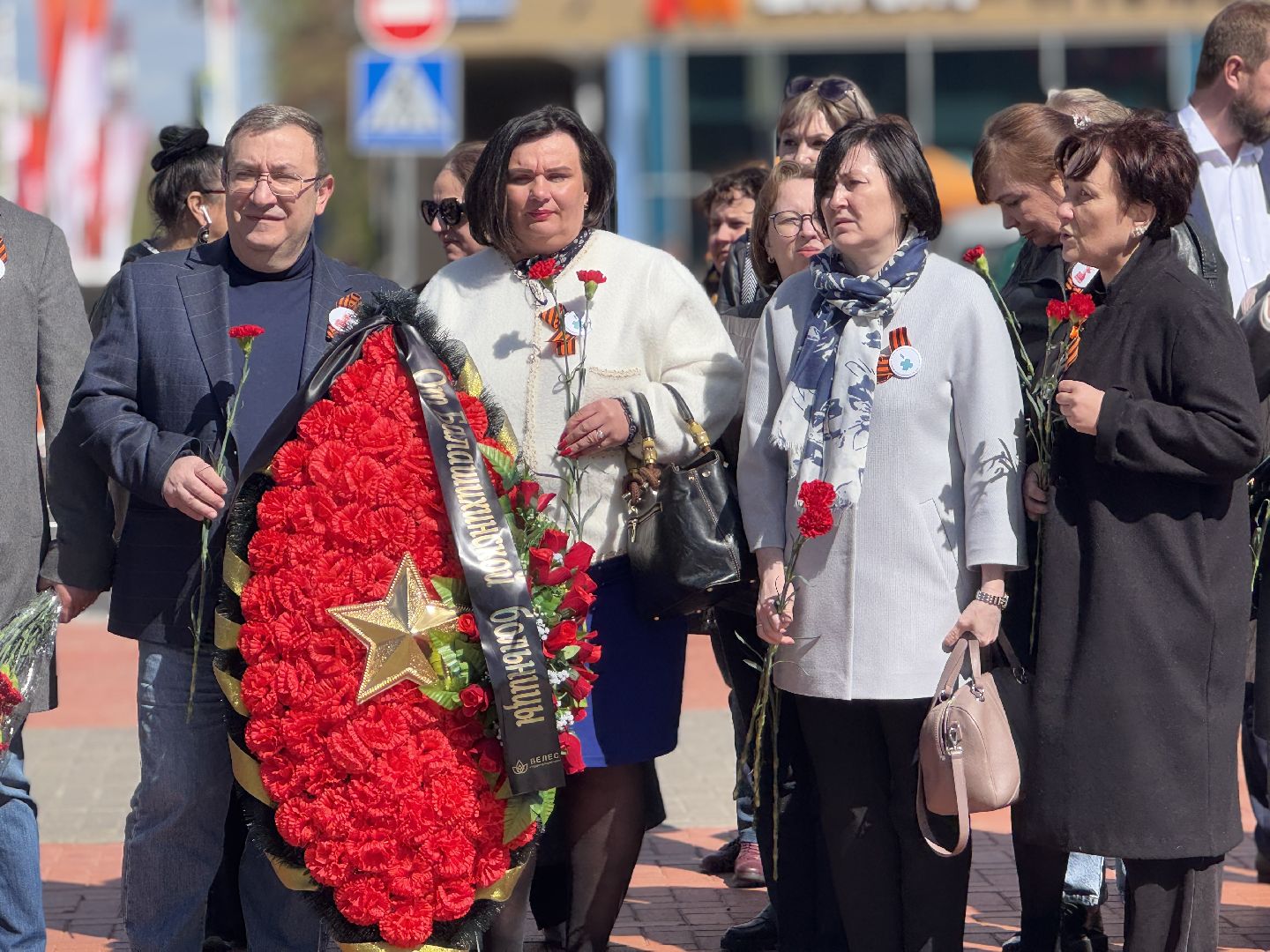 балашихинская больница, балашиха, акция памяти, площадь славы, площадь славы балашиха,