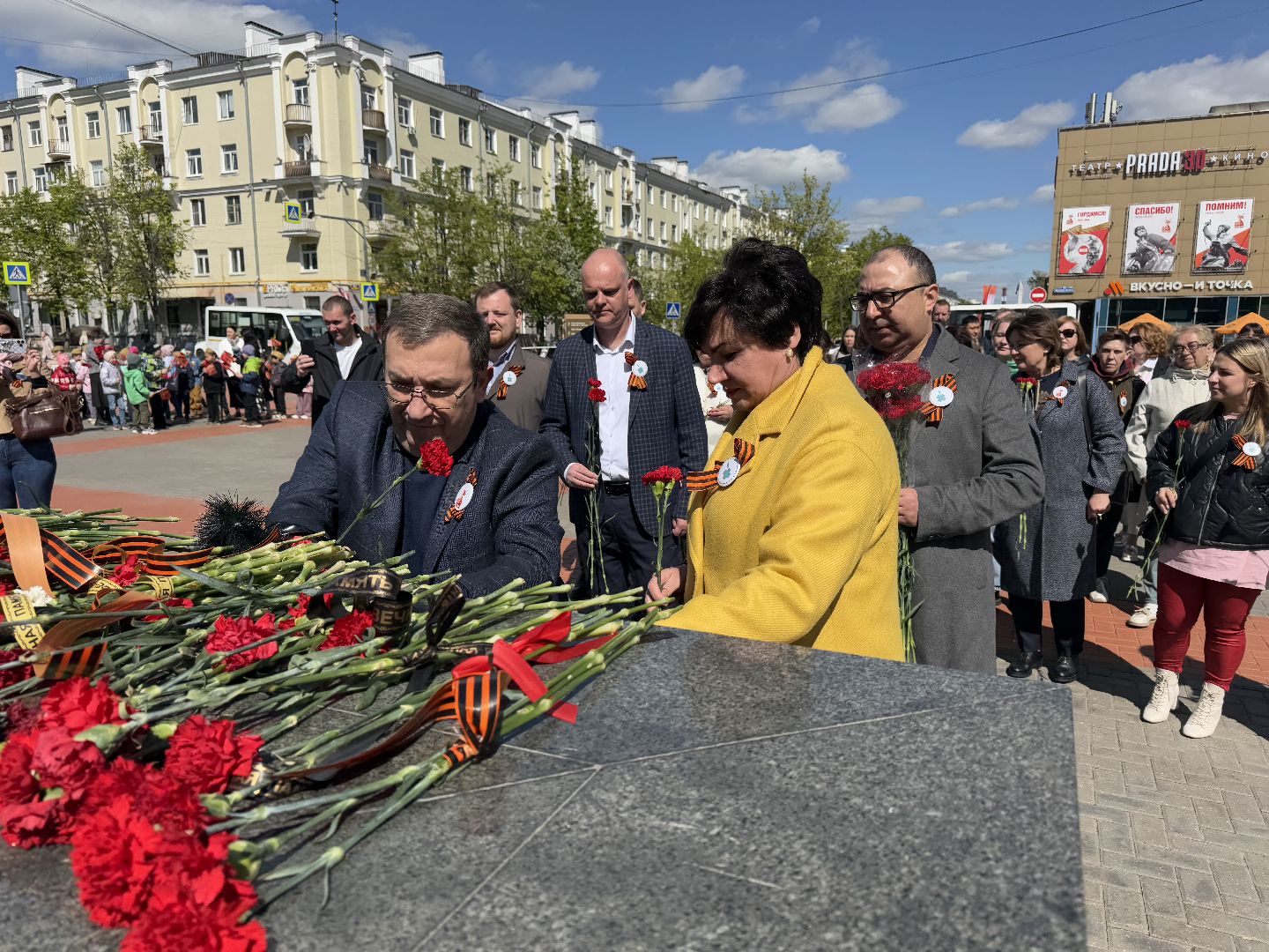 балашихинская больница, балашиха, акция памяти, площадь славы, площадь славы балашиха,