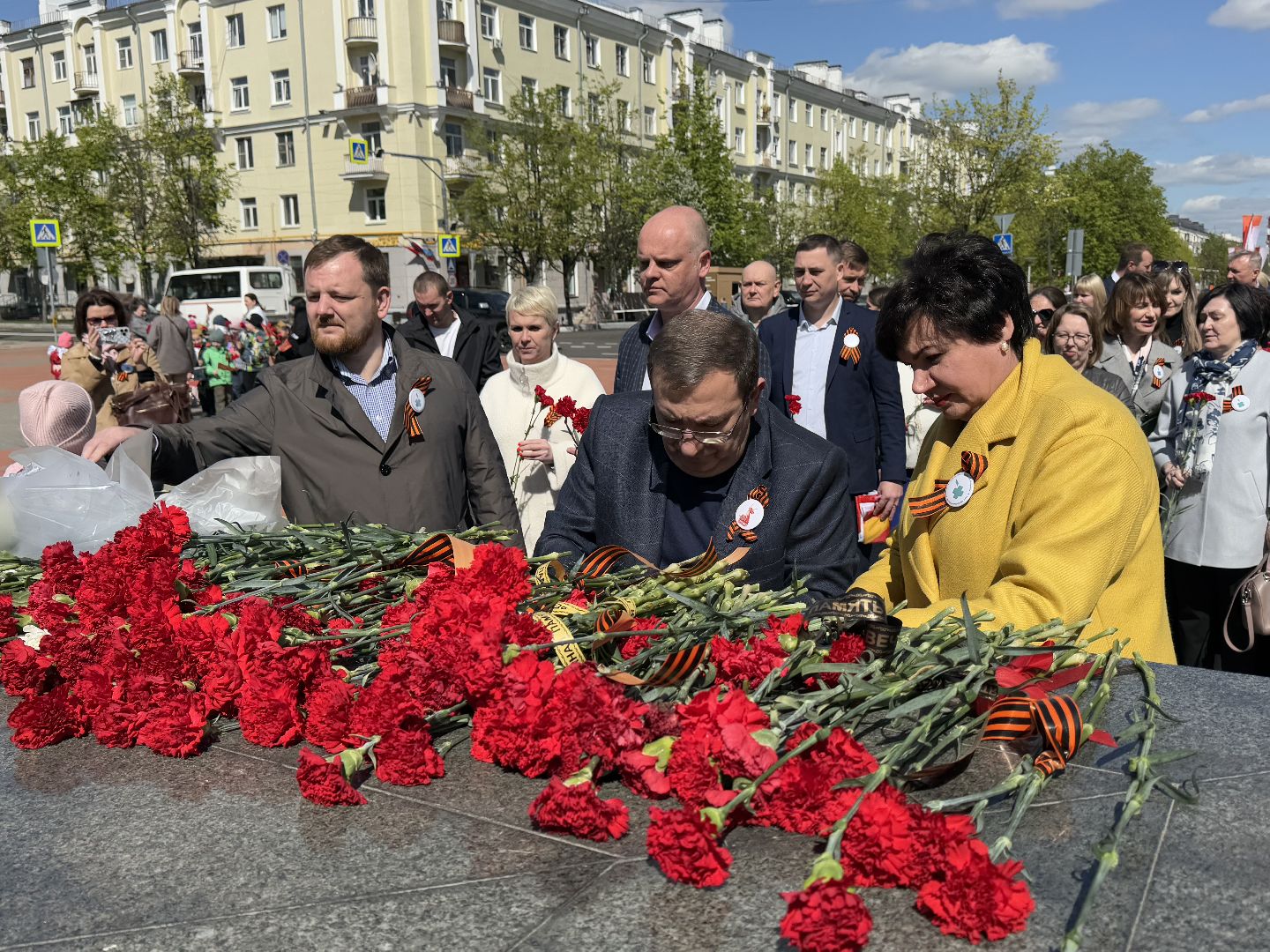 балашихинская больница, балашиха, акция памяти, площадь славы, площадь славы балашиха,