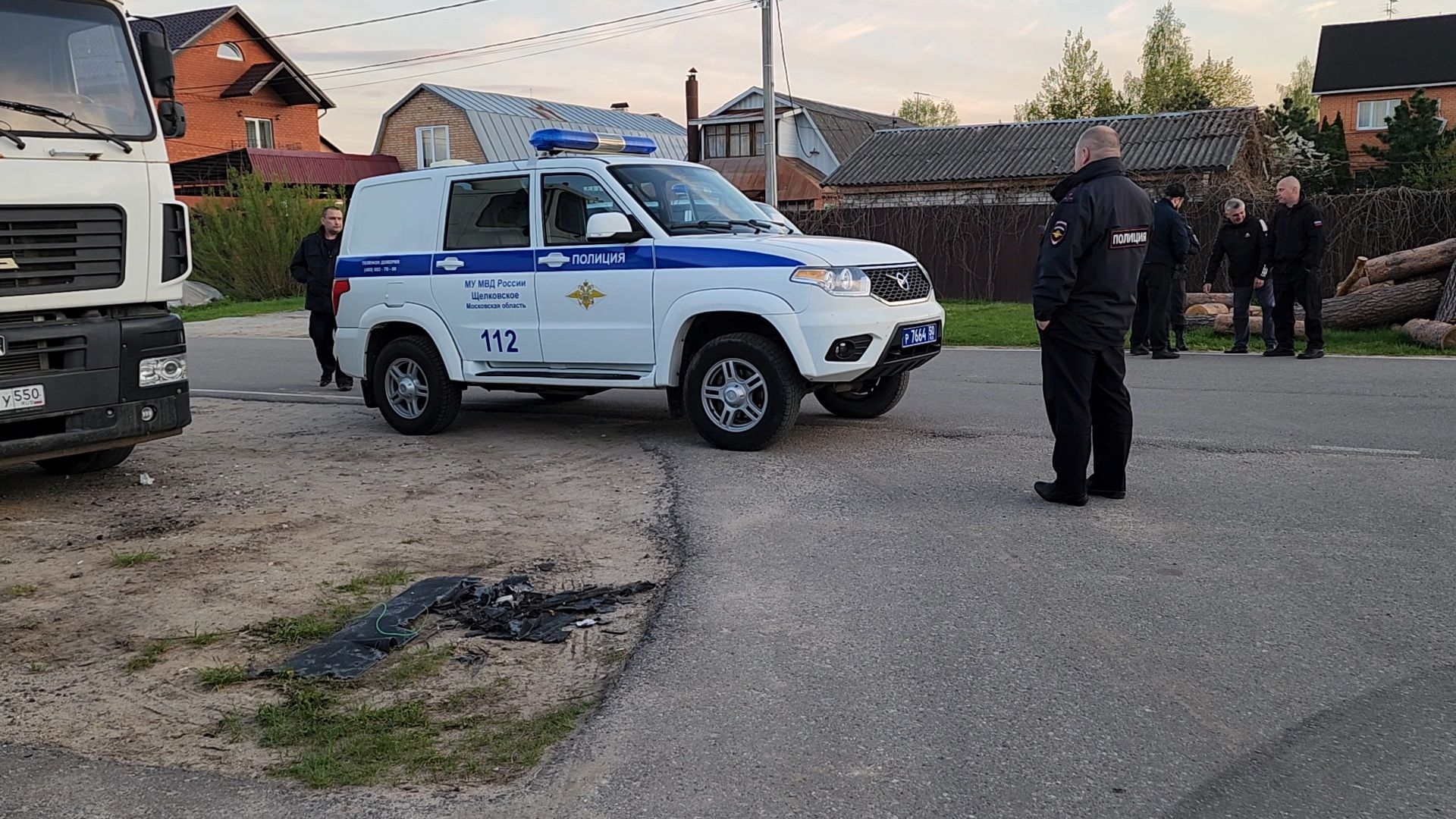 ЧП, беспилотник, Лосино-Петровский,