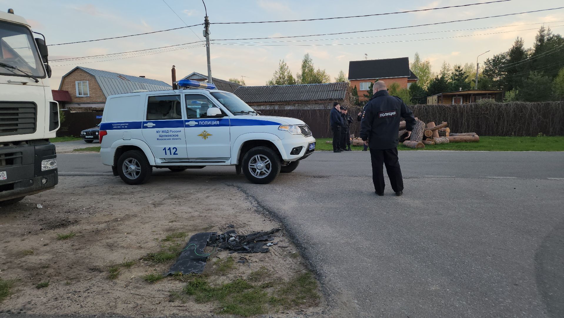 ЧП, беспилотник, Лосино-Петровский,