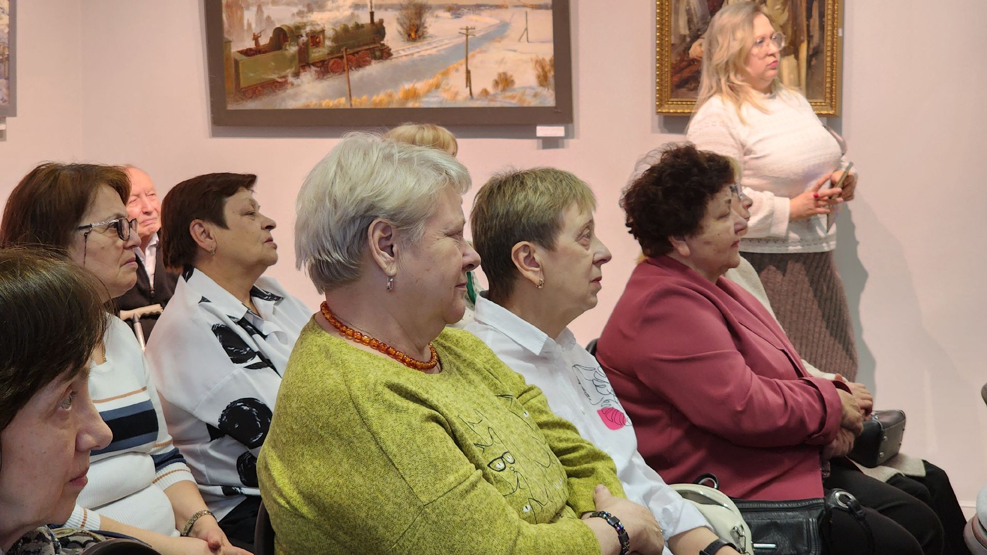 Концерт , 80 - летие победы, Лобня, художественная галерея,