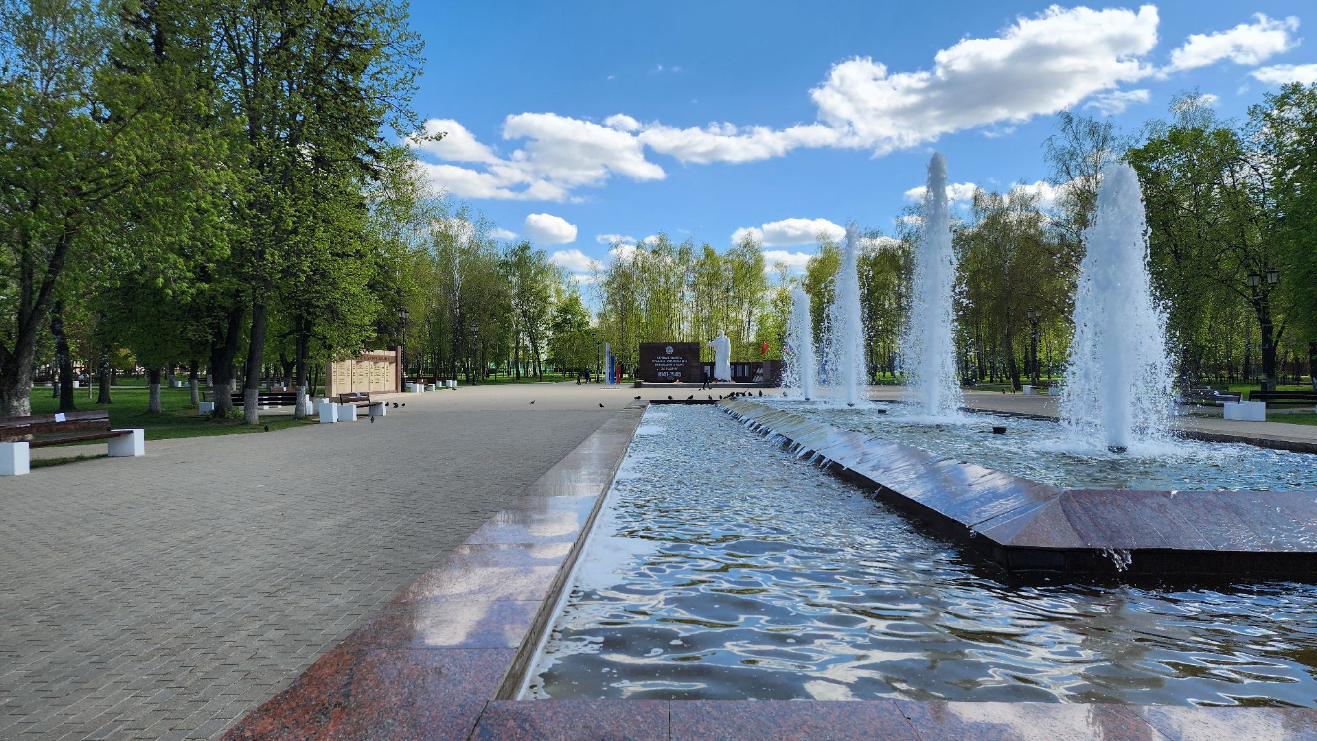 уборка города, день победы, сквер боевой славы, старая купавна, богородский городской округ,