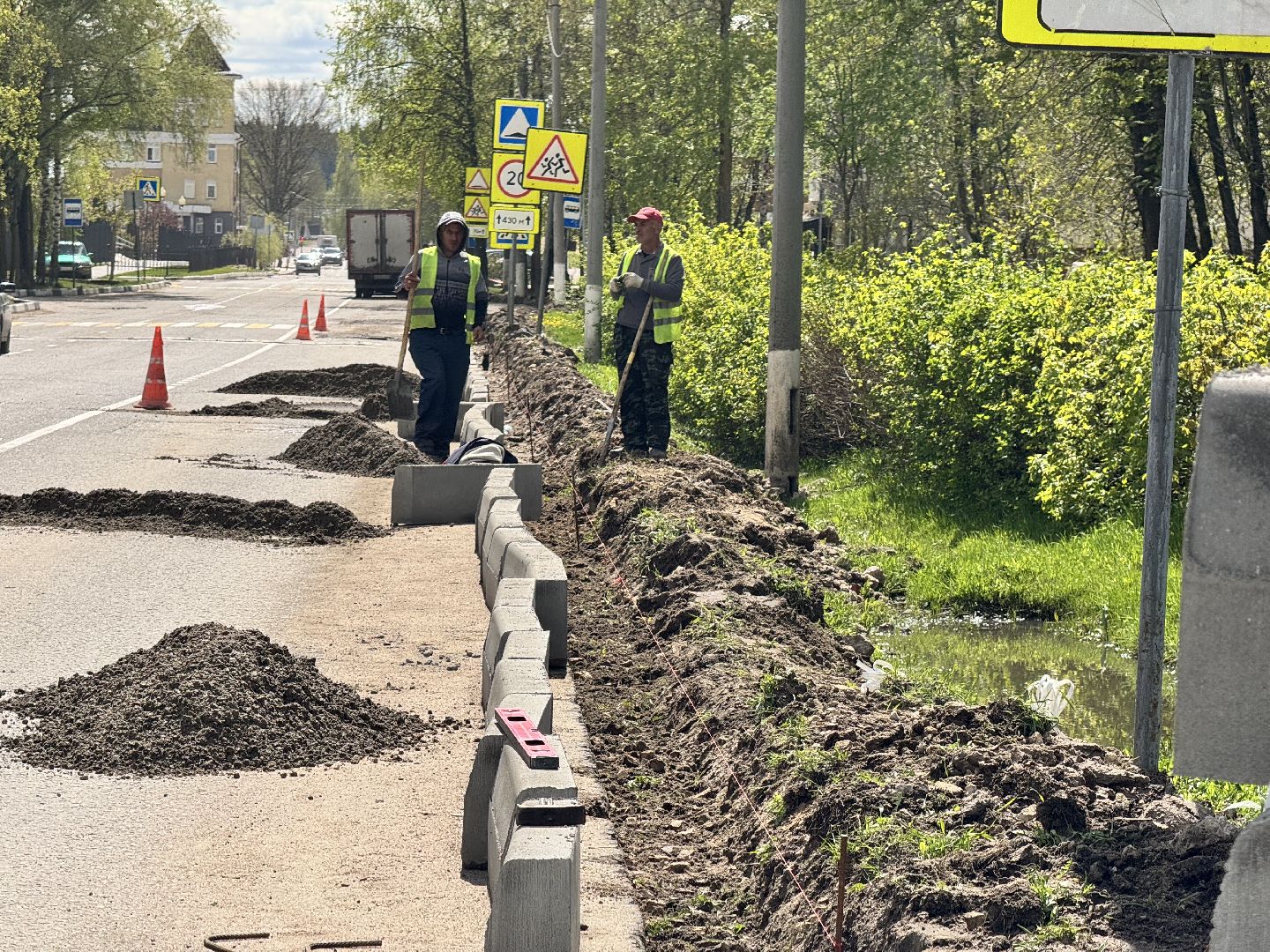 шаховская, дорога, ремонт дорог, новый асфальт,