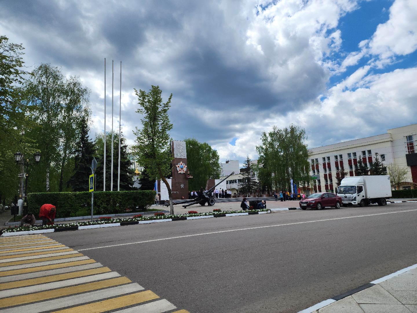 ногинск, благоустройство, площадь победы, жители, общество, коммунальщики, 9 мая,