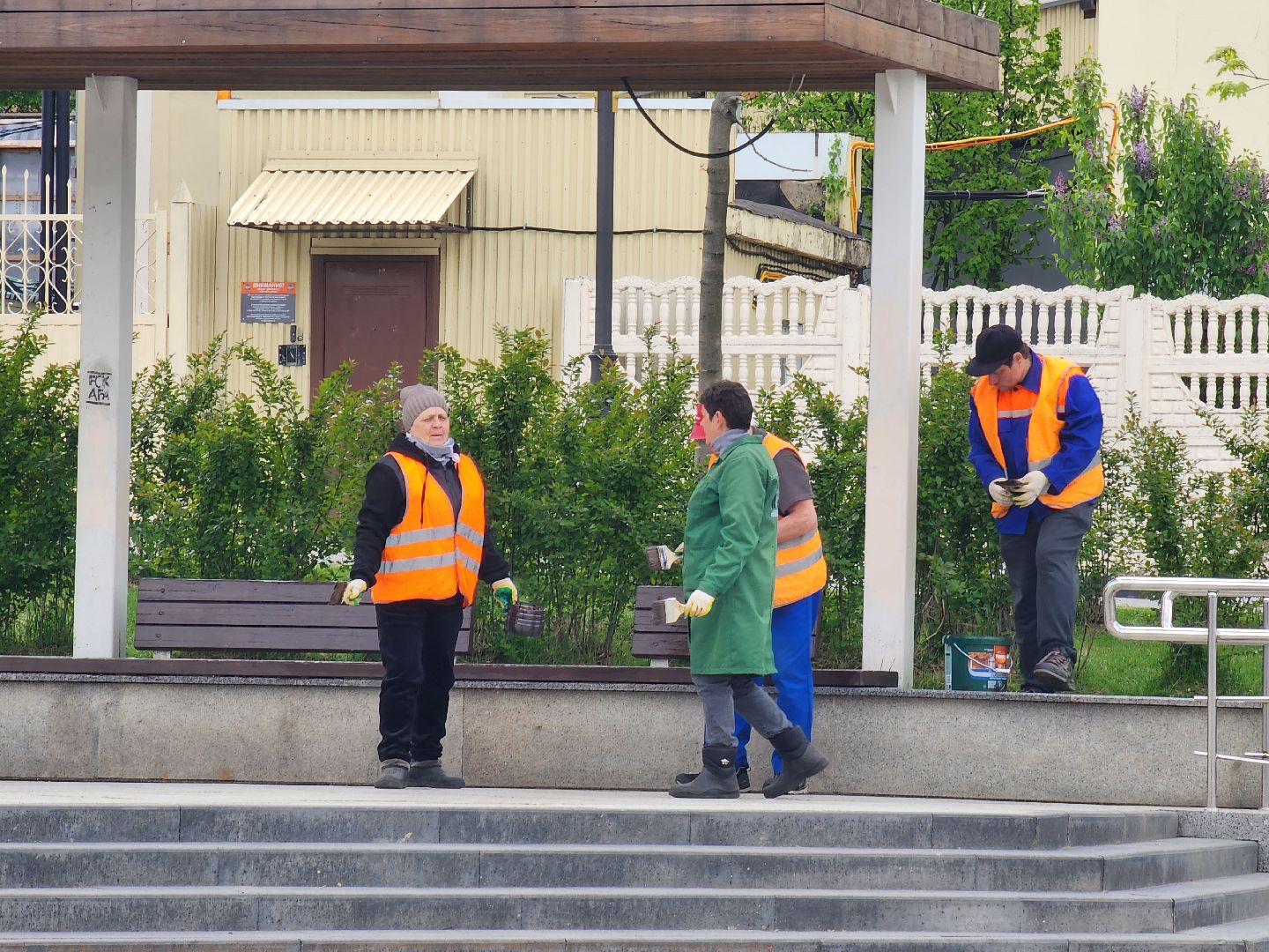 ногинск, благоустройство, украшения, фонтаны, жители, общество, 9 мая,