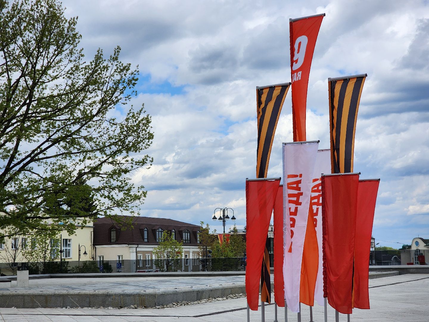 ногинск, благоустройство, украшения, фонтаны, жители, общество, 9 мая,