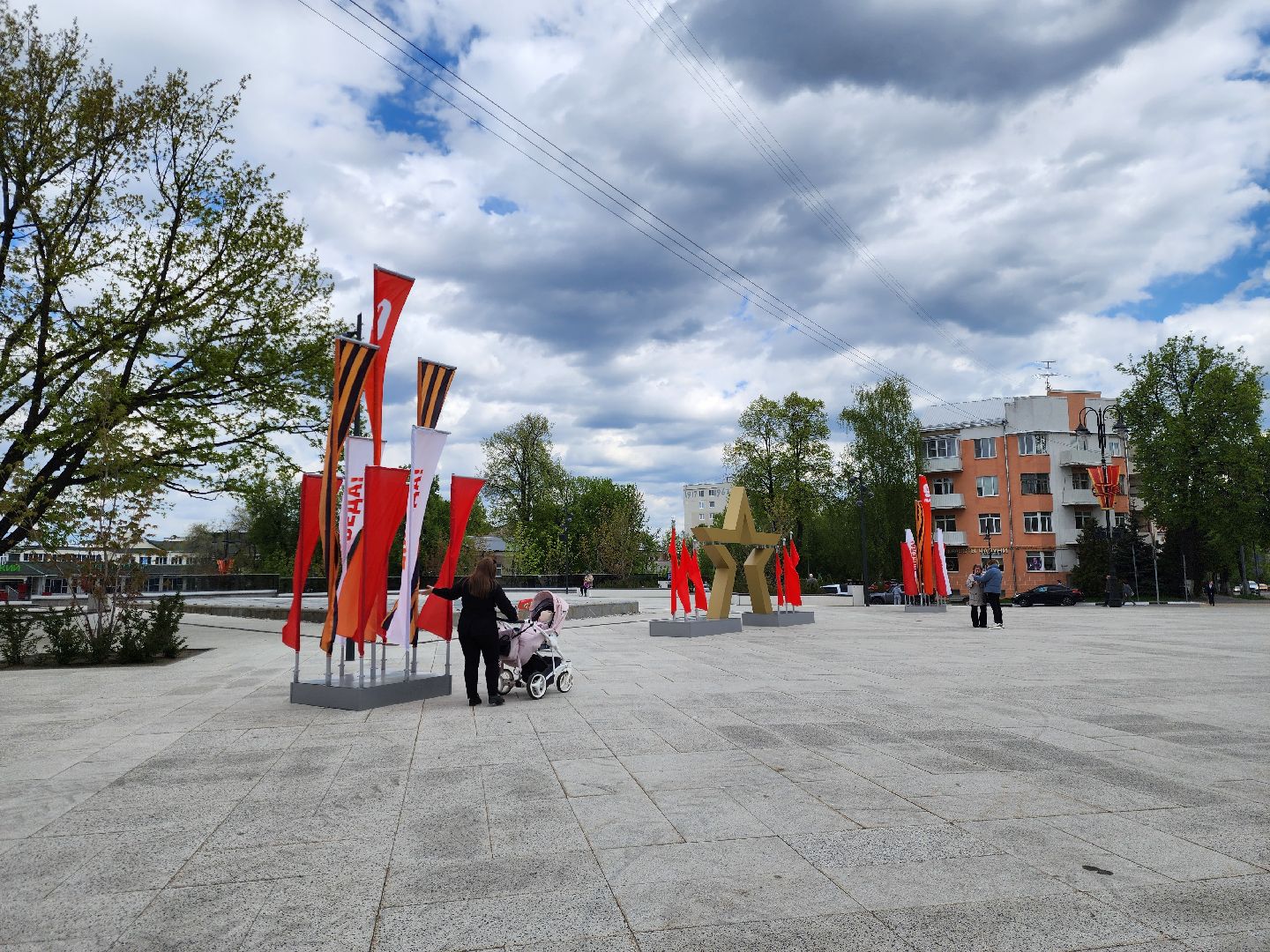 ногинск, благоустройство, украшения, фонтаны, жители, общество, 9 мая,