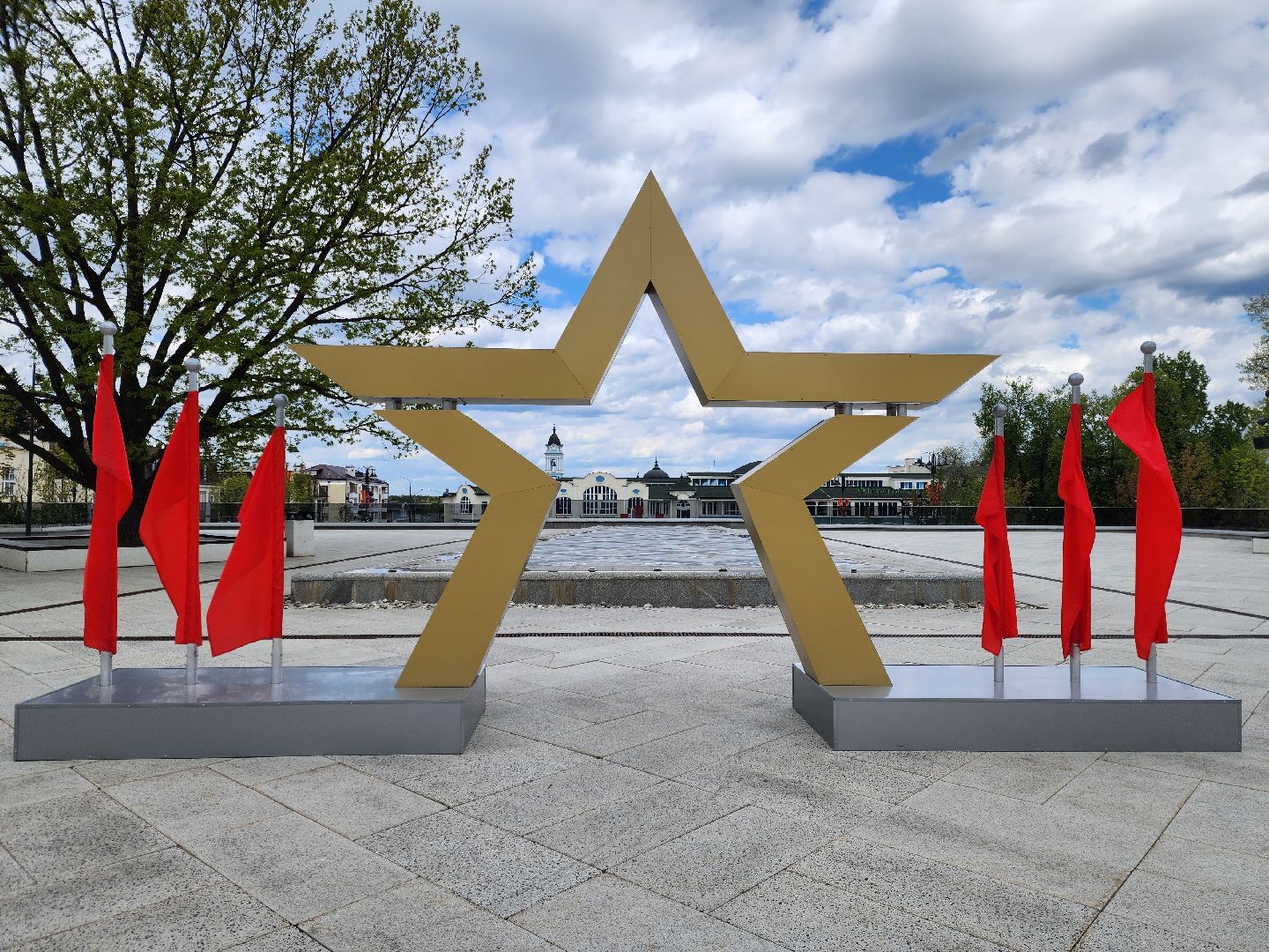 ногинск, благоустройство, украшения, фонтаны, жители, общество, 9 мая,