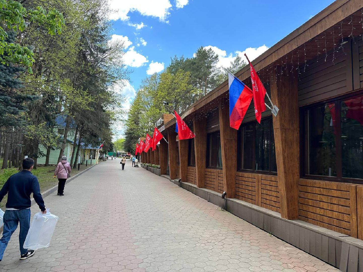 день победы, парки домодедово,