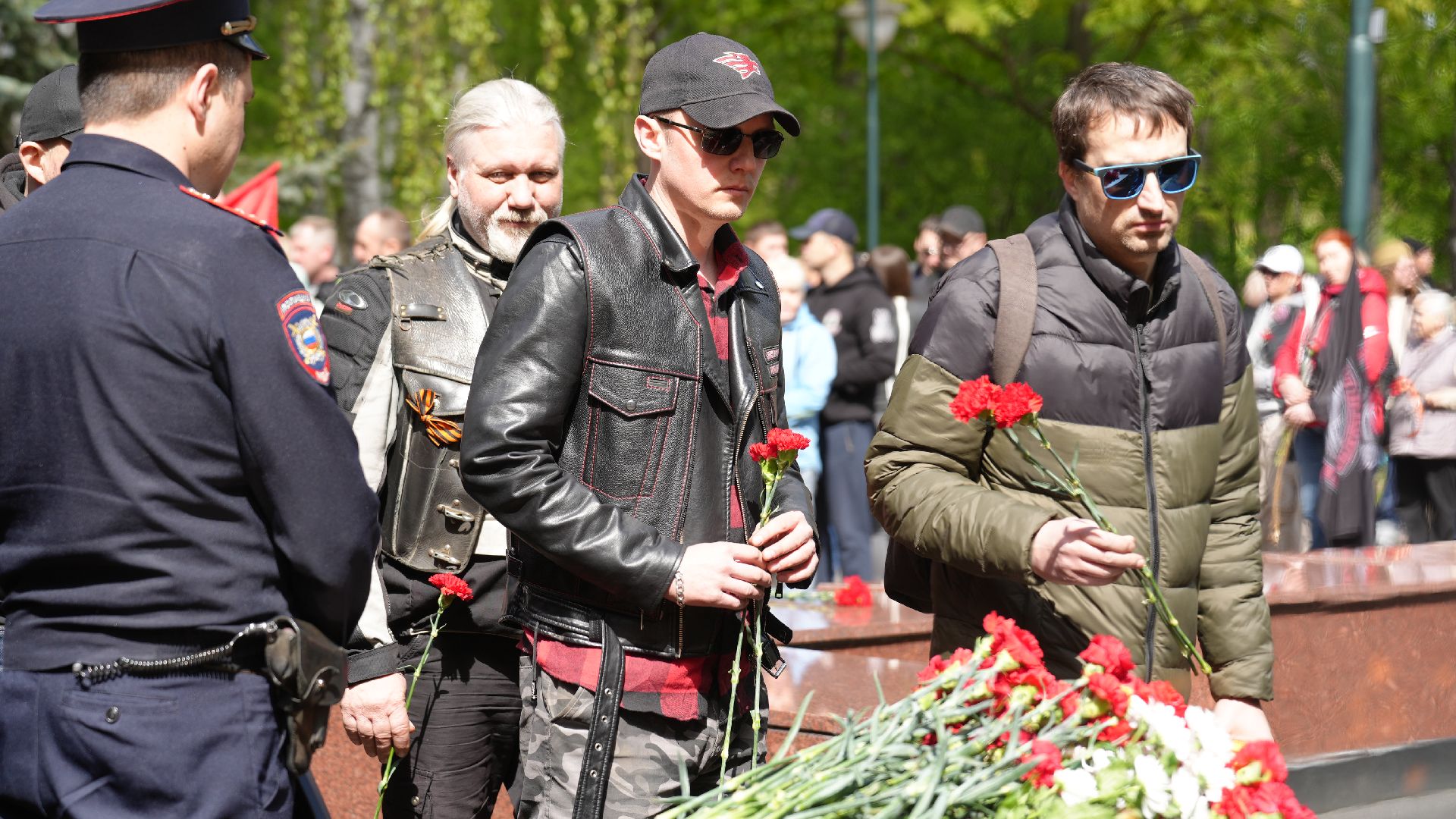 день победы , мотопробег ,