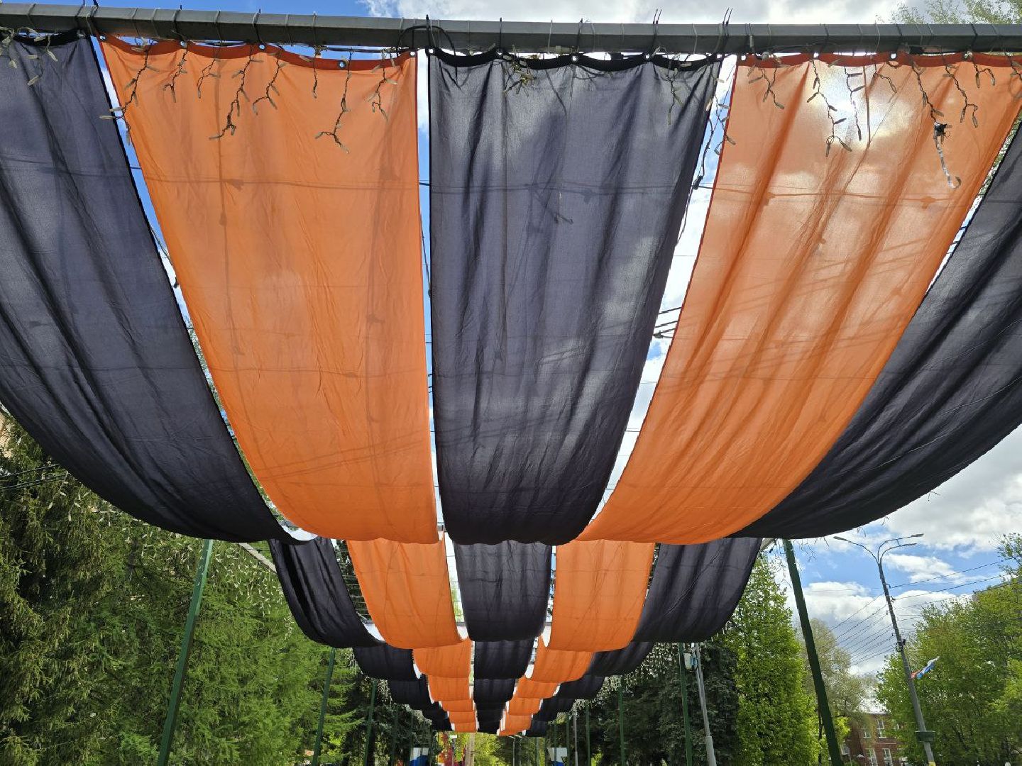 можайск, можайский муниципальный округ, подмосковье, день победы, благоустройство, украсили округ к 9 мая,