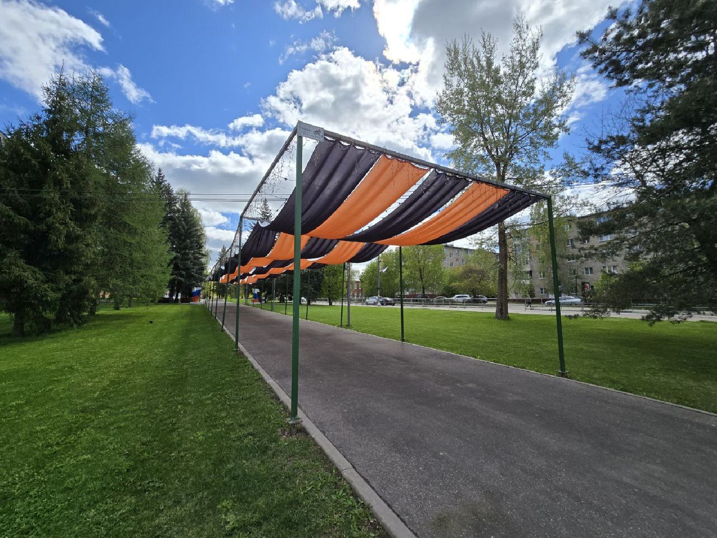 можайск, можайский муниципальный округ, подмосковье, день победы, благоустройство, украсили округ к 9 мая,