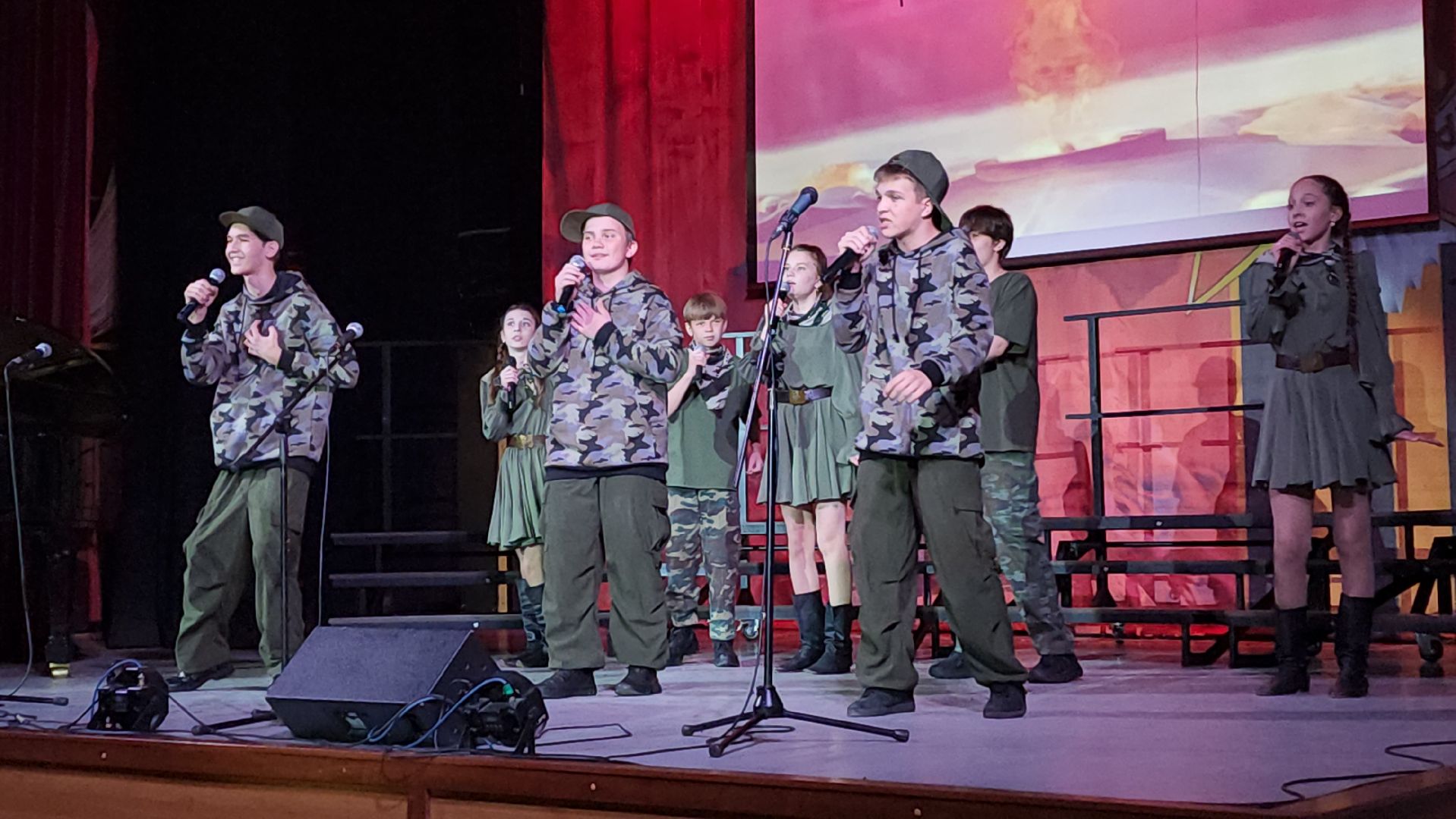 пушкино, день победы, концерт, детская школа искусств, песни военных лет, песни о родине, концерт ко дню победы,