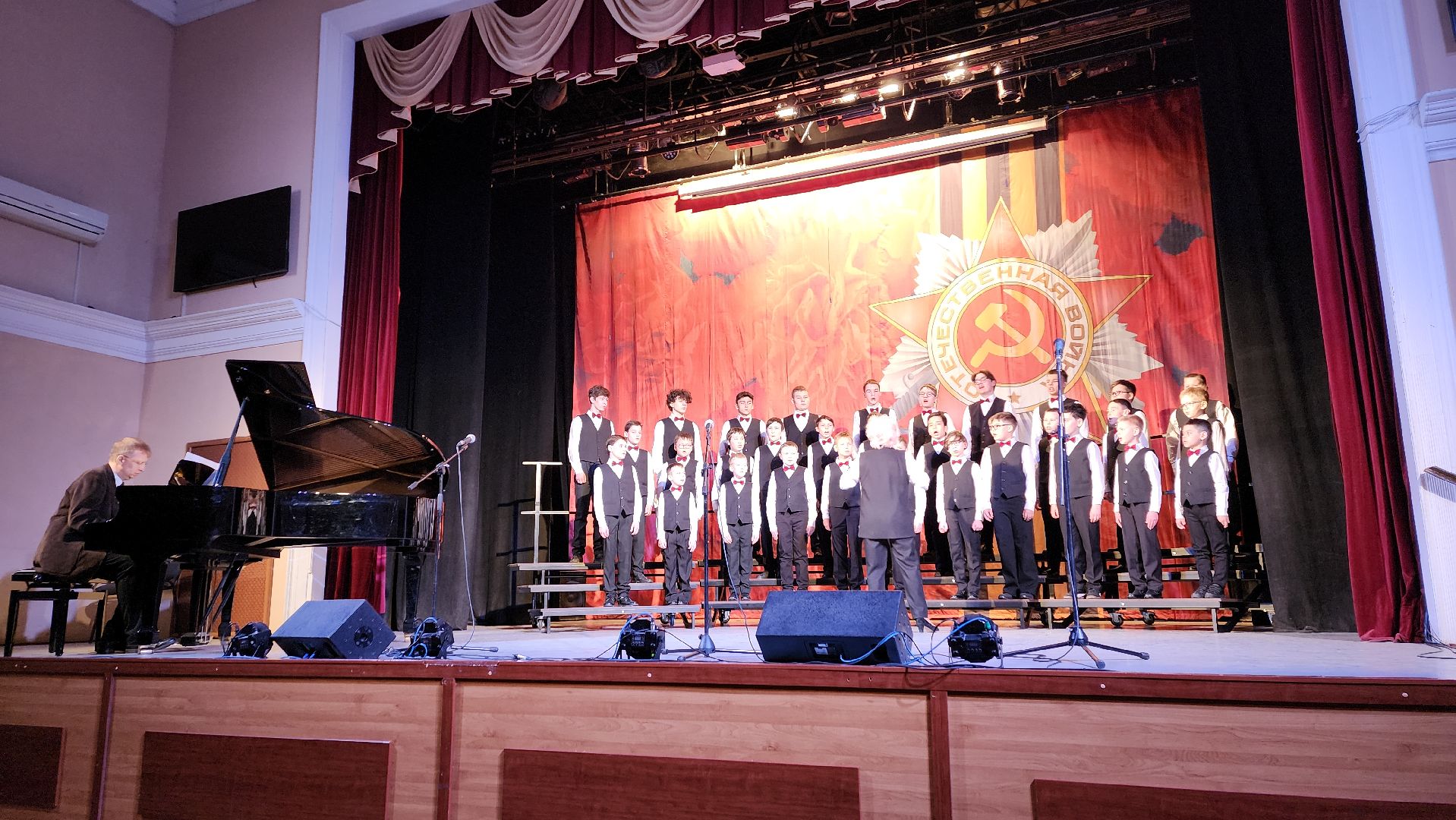 пушкино, день победы, концерт, детская школа искусств, песни военных лет, песни о родине, концерт ко дню победы,