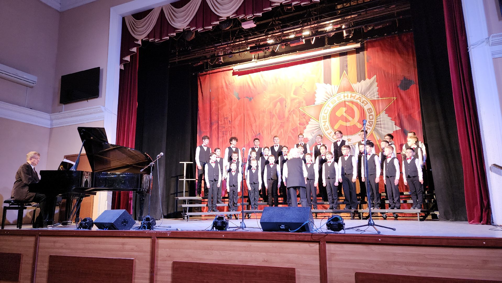 пушкино, день победы, концерт, детская школа искусств, песни военных лет, песни о родине, концерт ко дню победы,