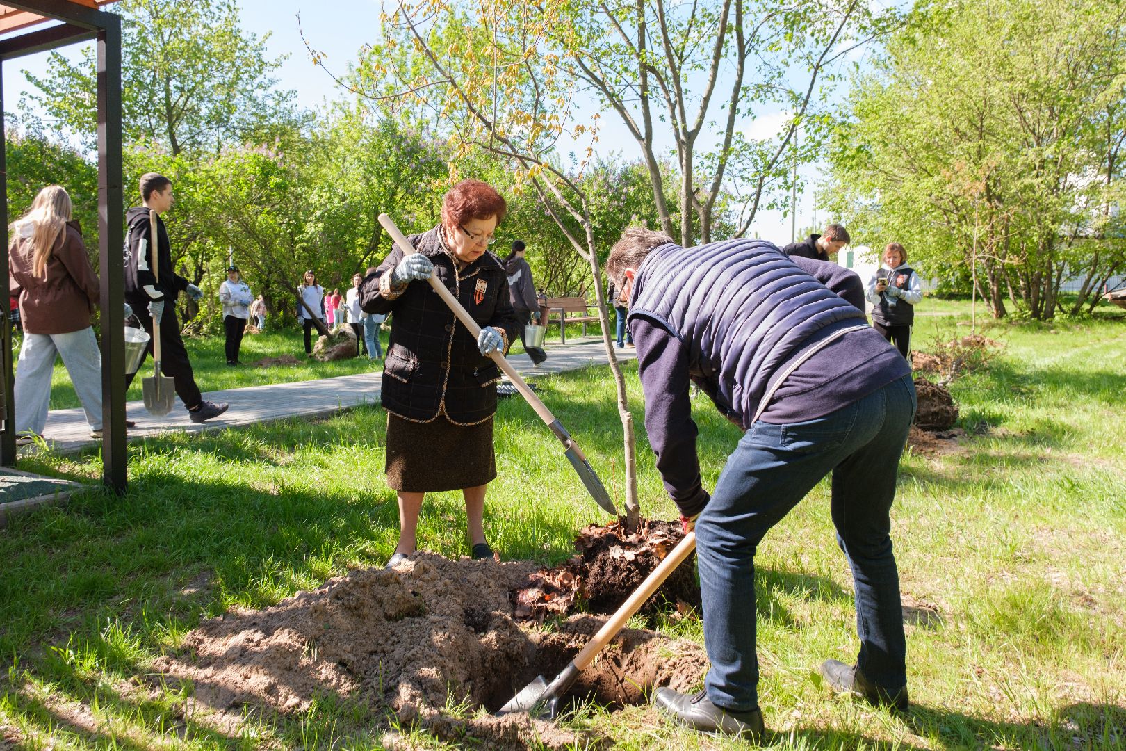лыткарино, сад памяти, общество, патриотизм, акция сад памяти,