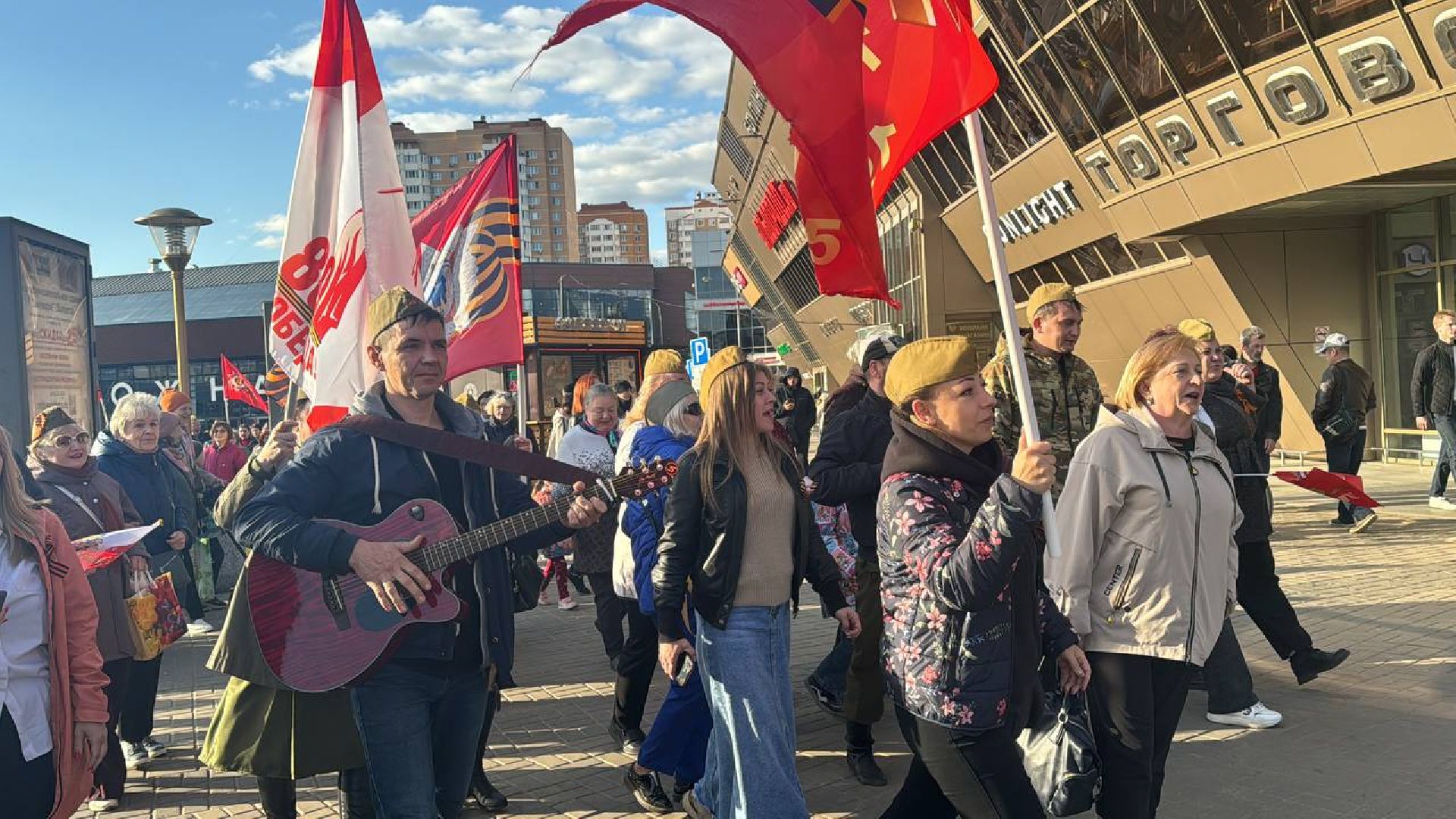 военные песни, шествие, железнодорожная,