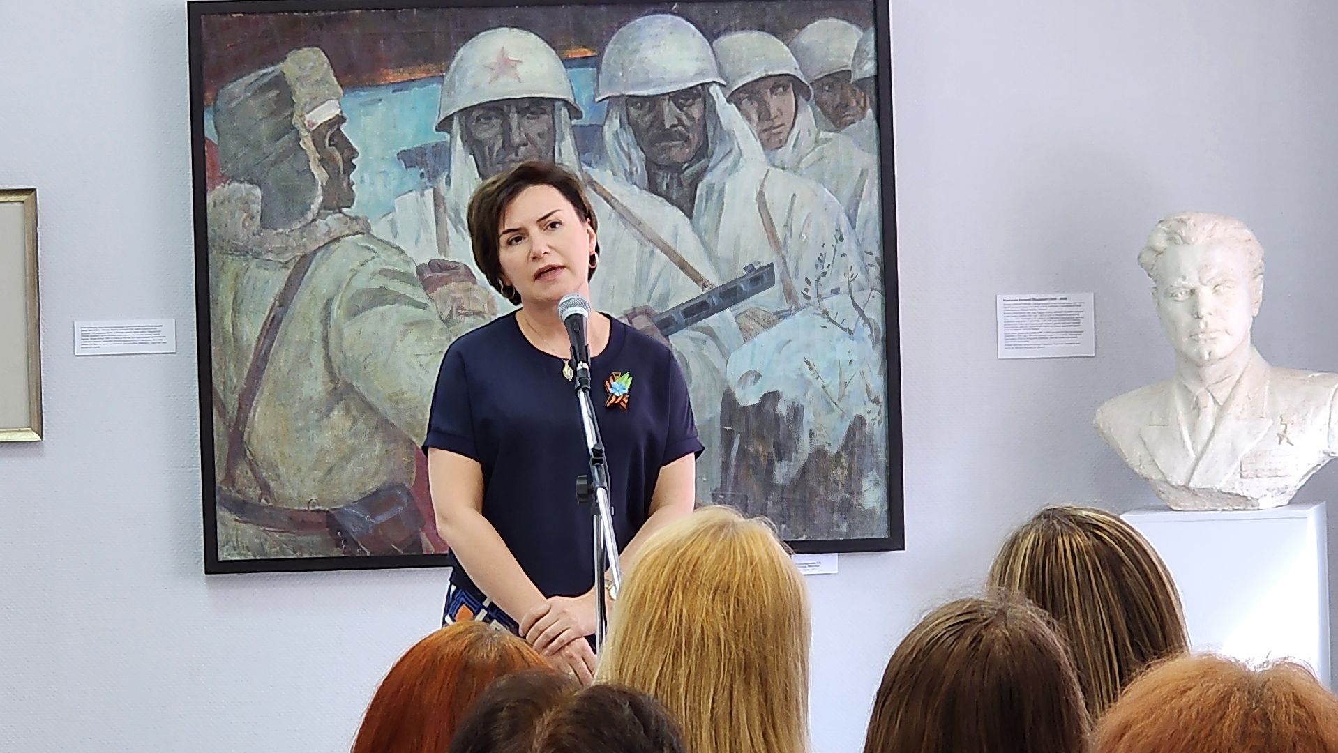 щёлково, художественная выставка, Выставка работ ветеранов,