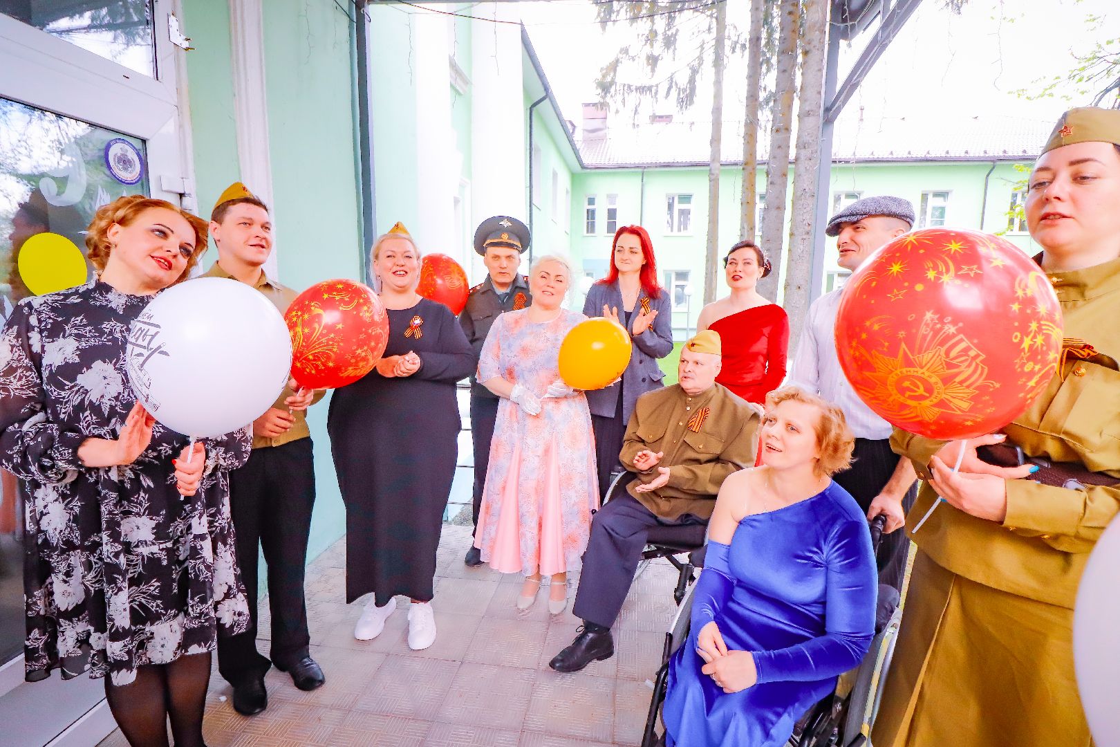 клин, общество, день победы, ветераны, табличка ветерану,