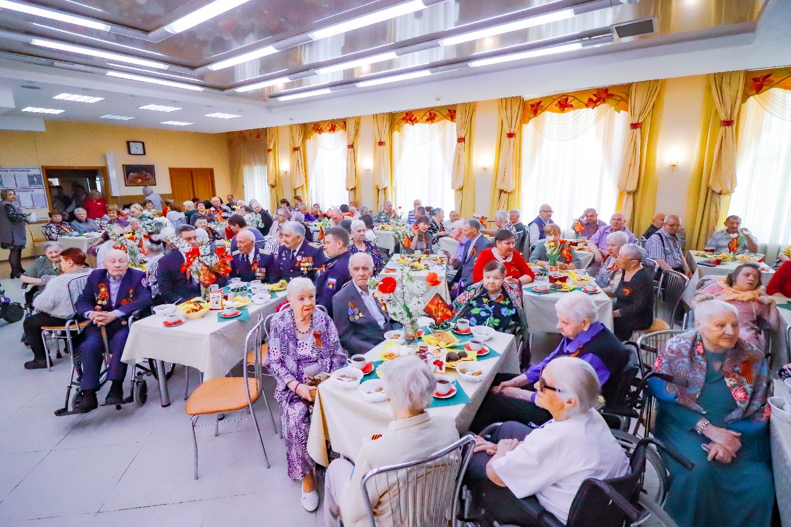 клин, общество, день победы, ветераны, табличка ветерану,