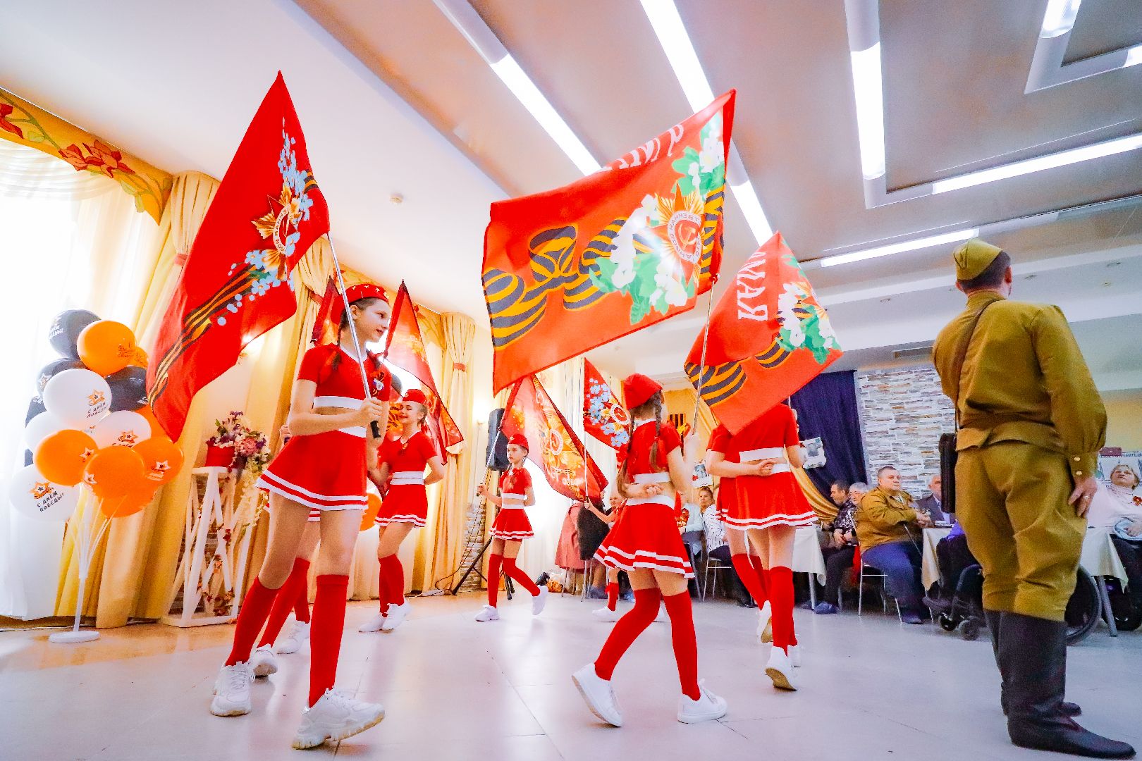 клин, общество, день победы, ветераны, табличка ветерану,