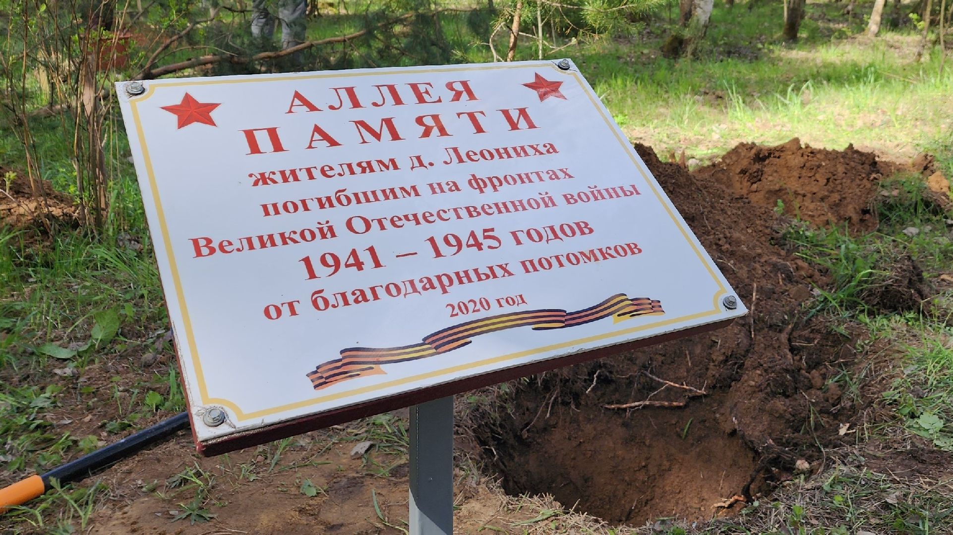 сад памяти, экологическая акция, экология, лосино-петровский,