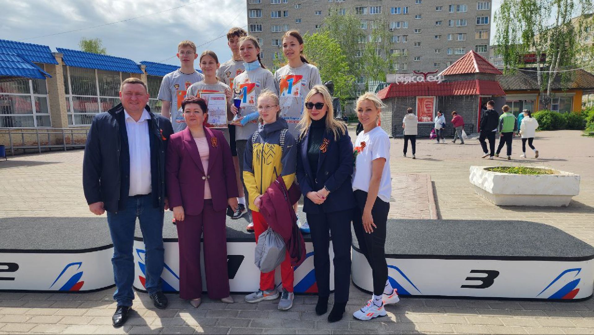 Луховицы 80летПобеды ЭстафетаПобеды Спорт Патриотизм  НашиТрадиции ,