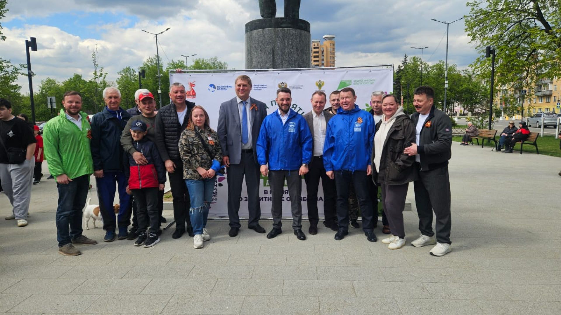 сад памяти, деревья, жуковский, 9 мая,