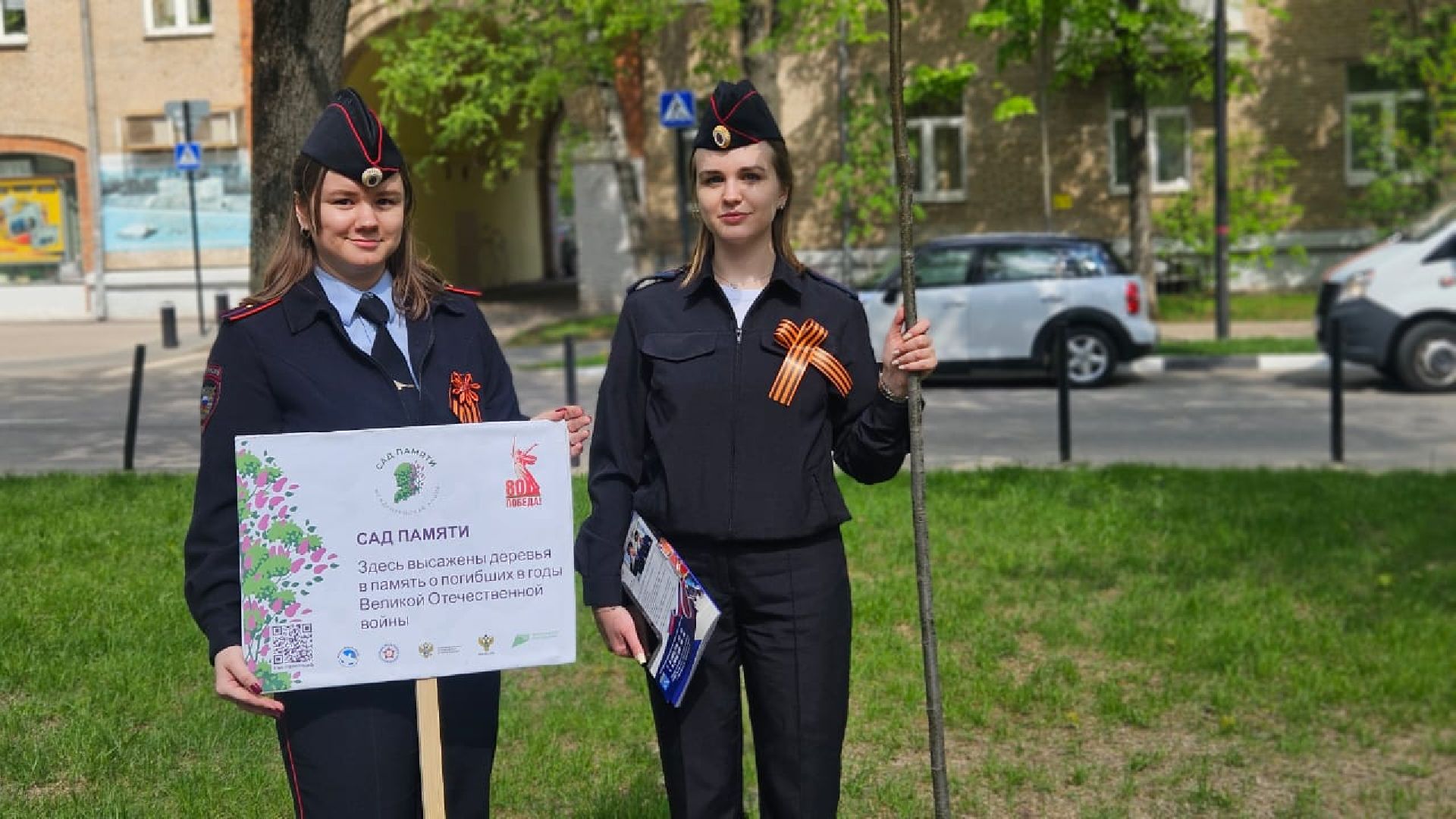 сад памяти, деревья, жуковский, 9 мая,