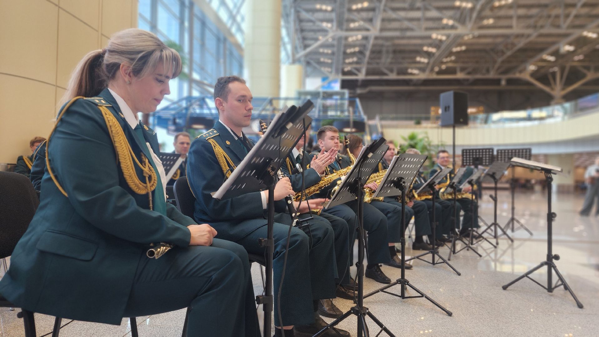 домодедово, оркестр, фтс, федеральная таможенная служба, таможня, концерт, день победы, 9 мая, подмосковье, вов,