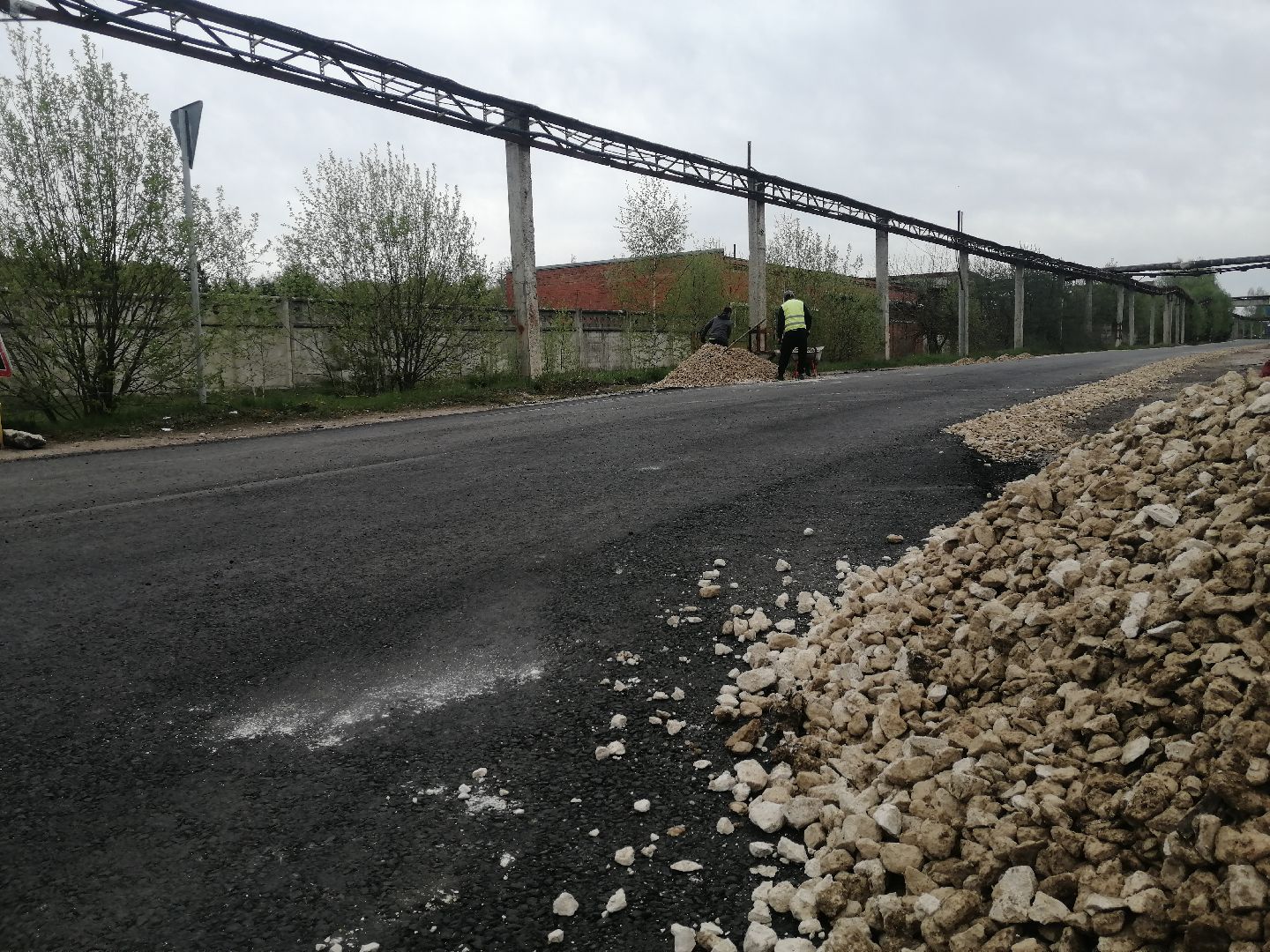 благоустройство, дорога, дорожные работы, Протвино, асфальт