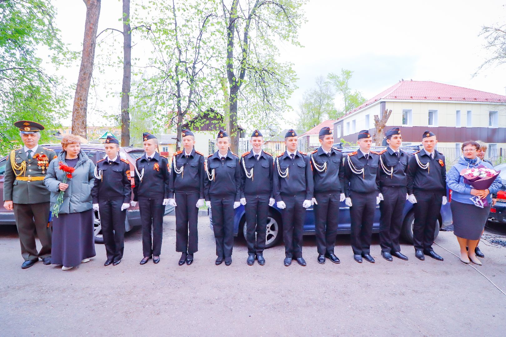 клин, ветераны, день победы, общество, табличка ветерану,