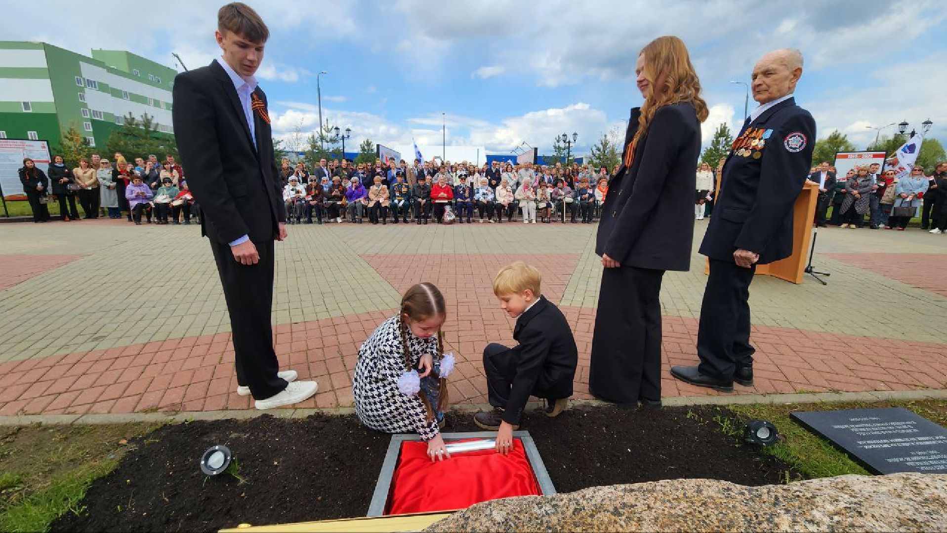 Дубна, ОЭЗ, Сквер Победы, Капсула времени, Победа,