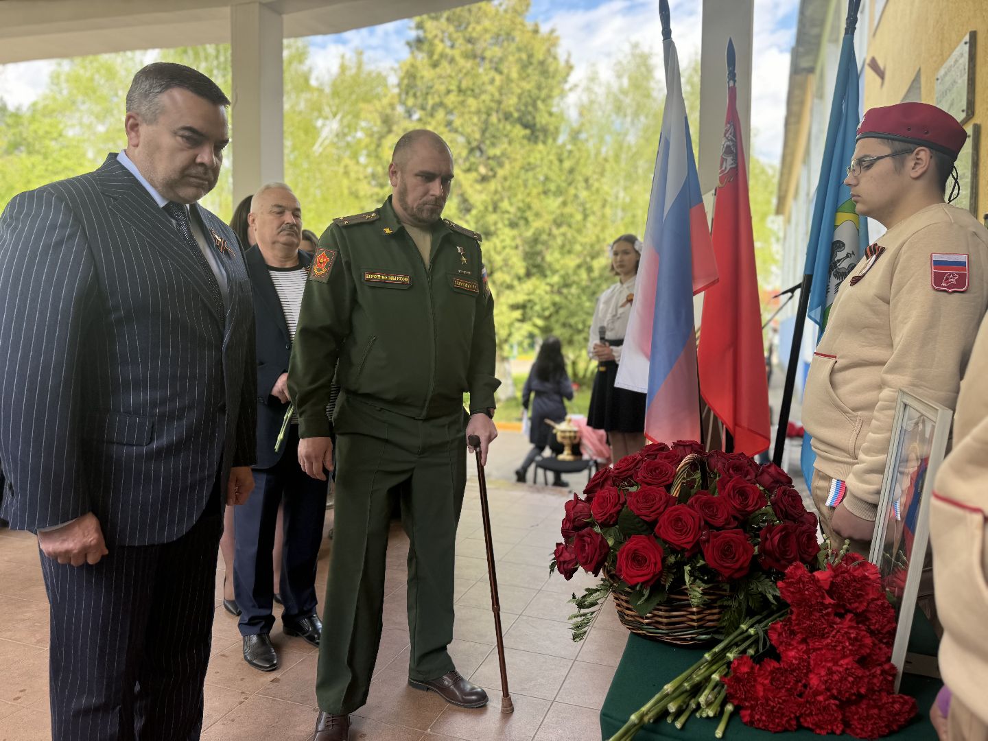 мемориальная доска, участник сво,  ленинский городской округ, 80 - летие победы,