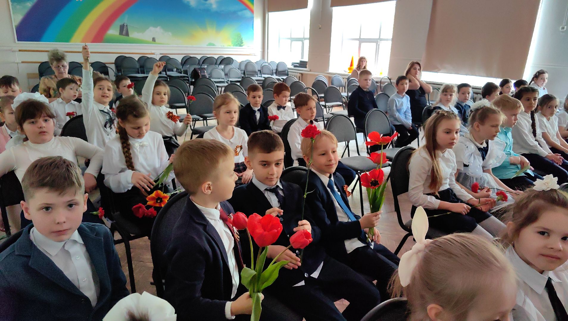 сценка, линейка, Блокадный Ленинград, ВОВ, радиолинейка,