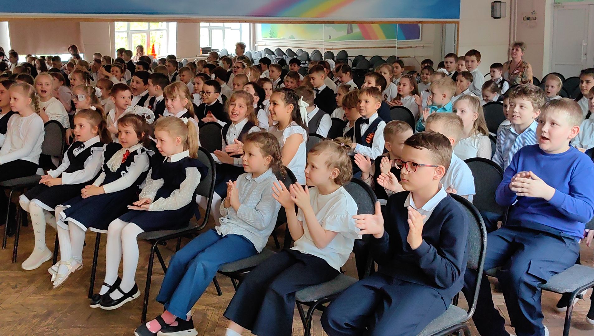 сценка, линейка, Блокадный Ленинград, ВОВ, радиолинейка,