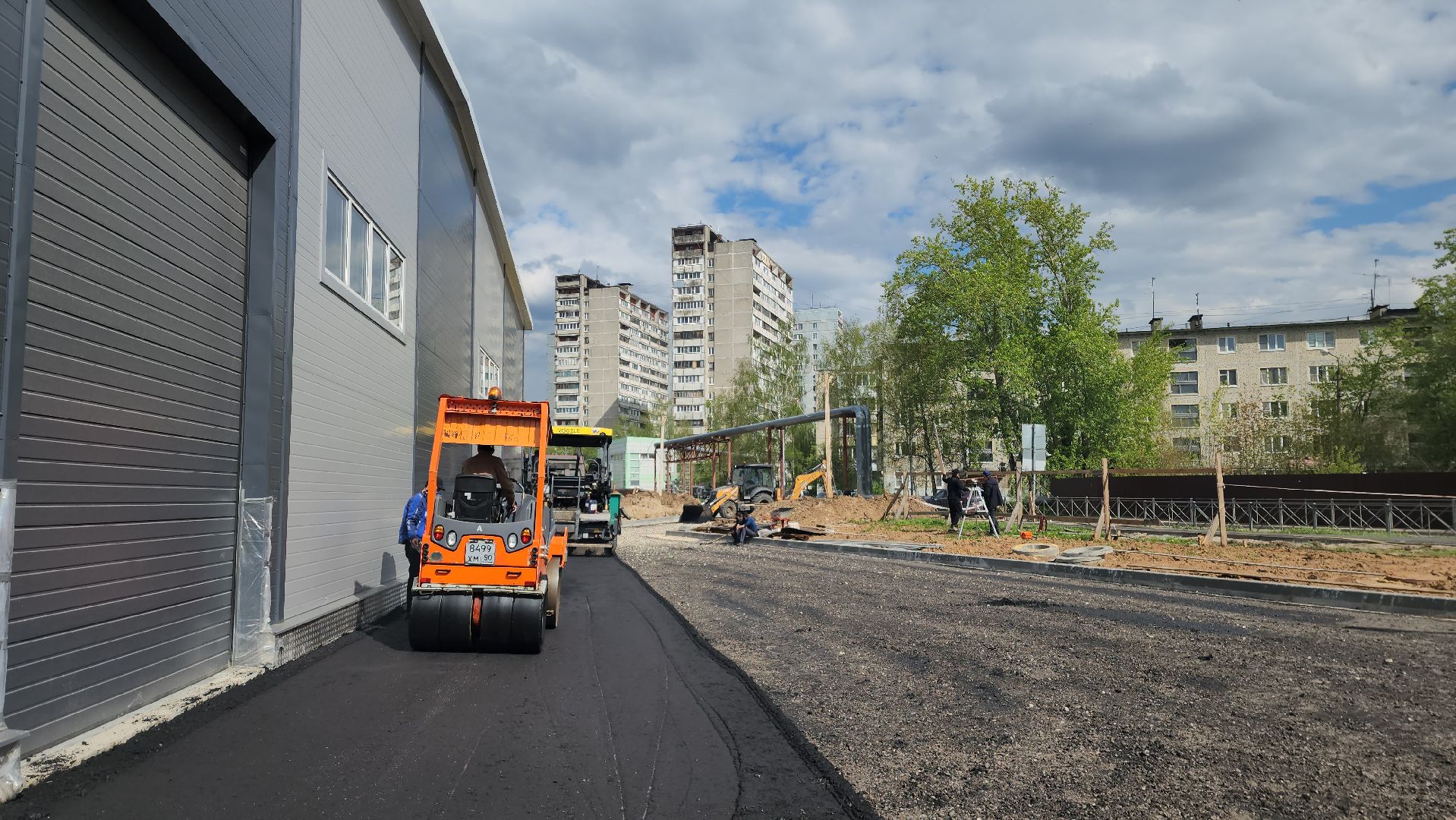 Асфальтирование , Асфальт , Магазин , Лобня,