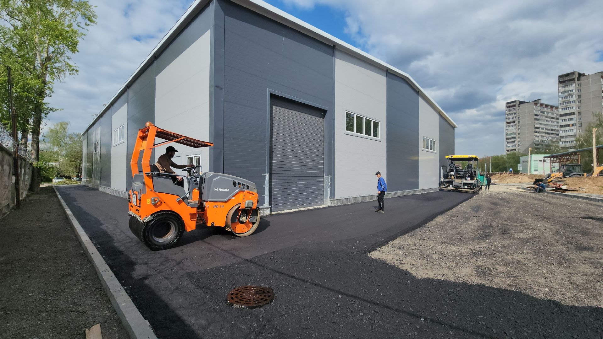 Асфальтирование , Асфальт , Магазин , Лобня,