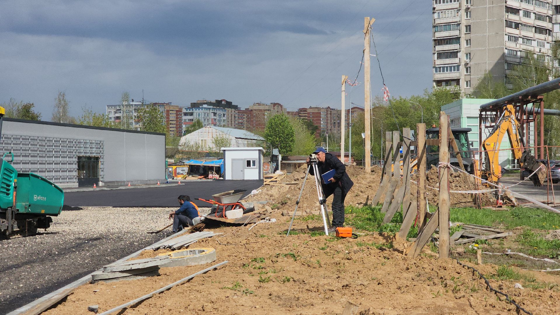 Асфальтирование , Асфальт , Магазин , Лобня,
