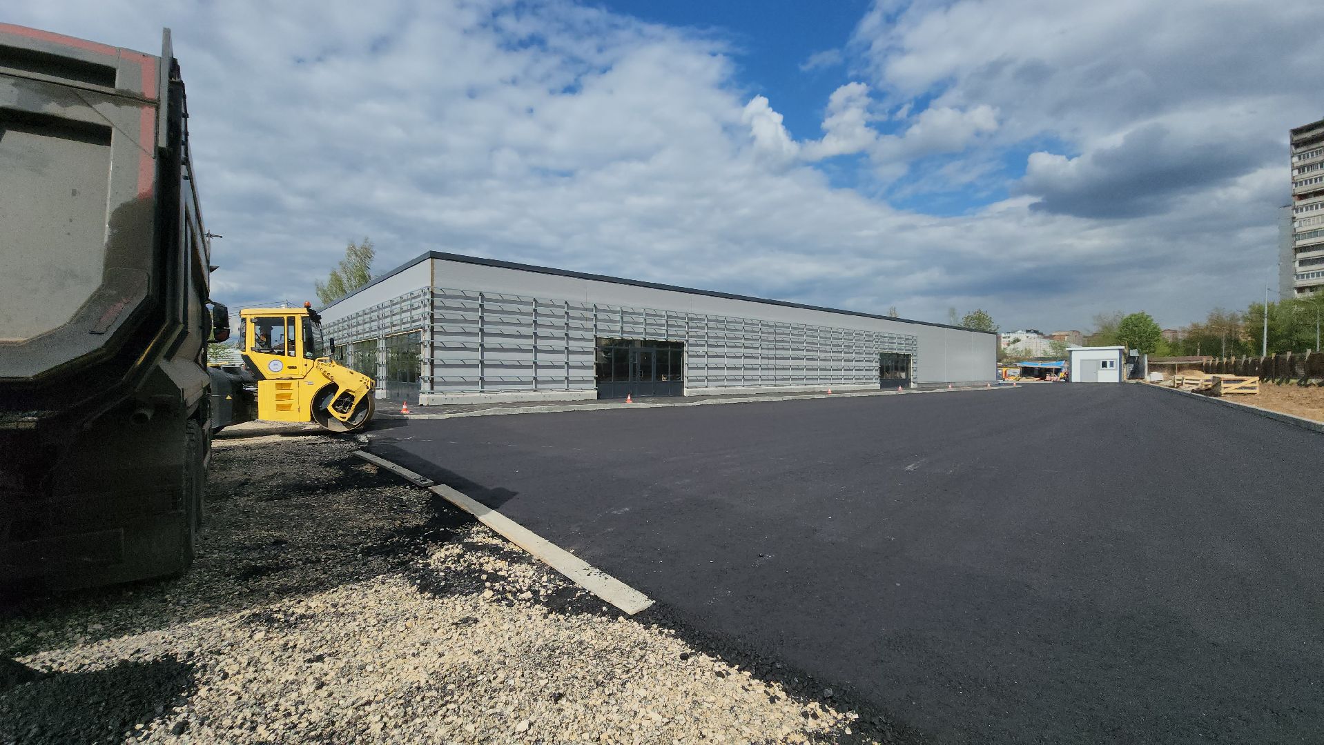 Асфальтирование , Асфальт , Магазин , Лобня,