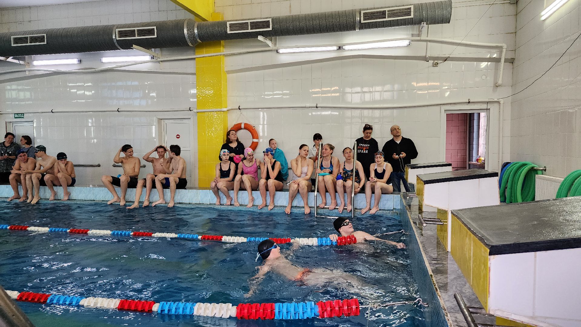 плавание, Эстафета по плаванию , Лобня, 80 - летие победы,