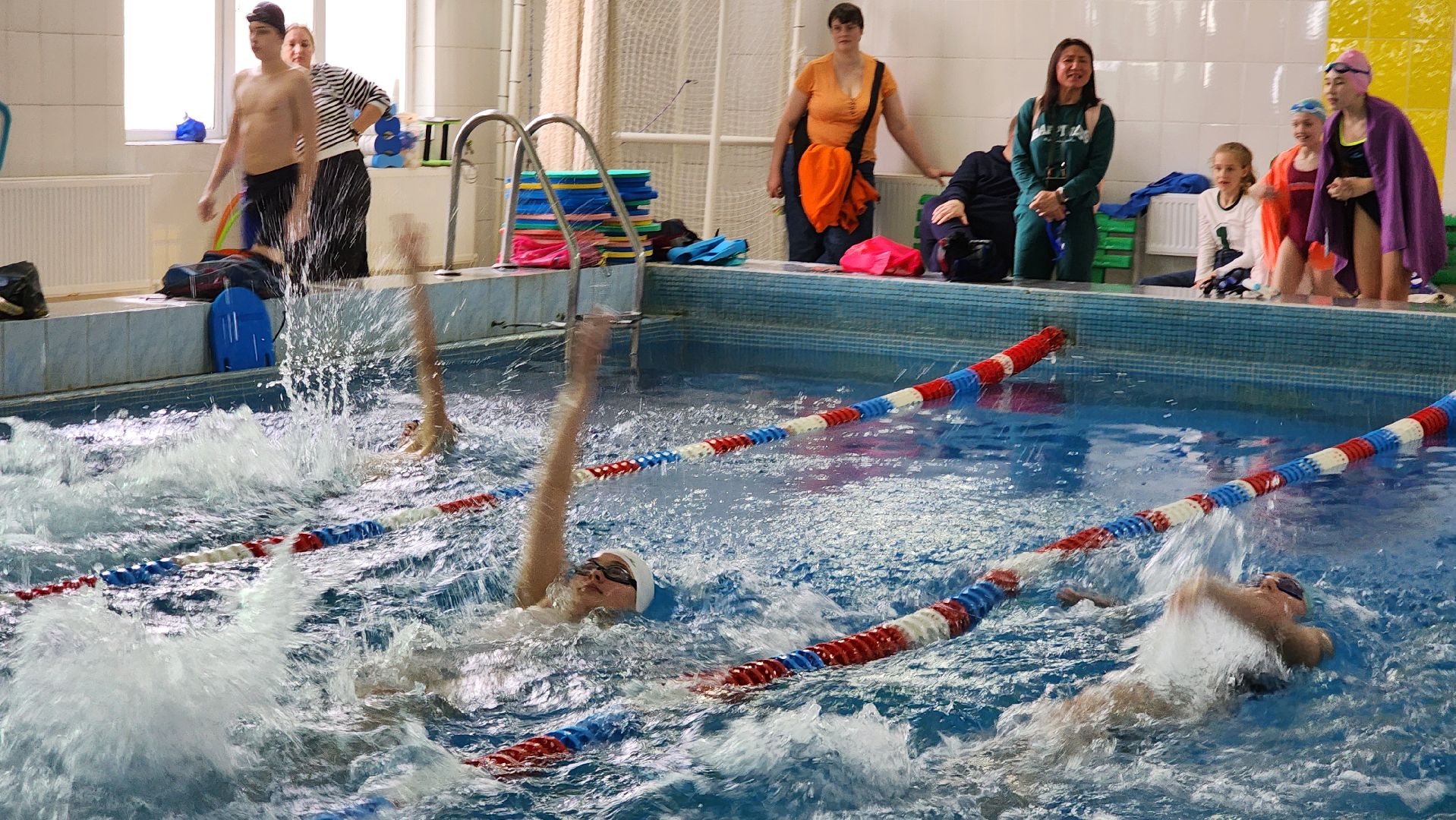 плавание, Эстафета по плаванию , Лобня, 80 - летие победы,